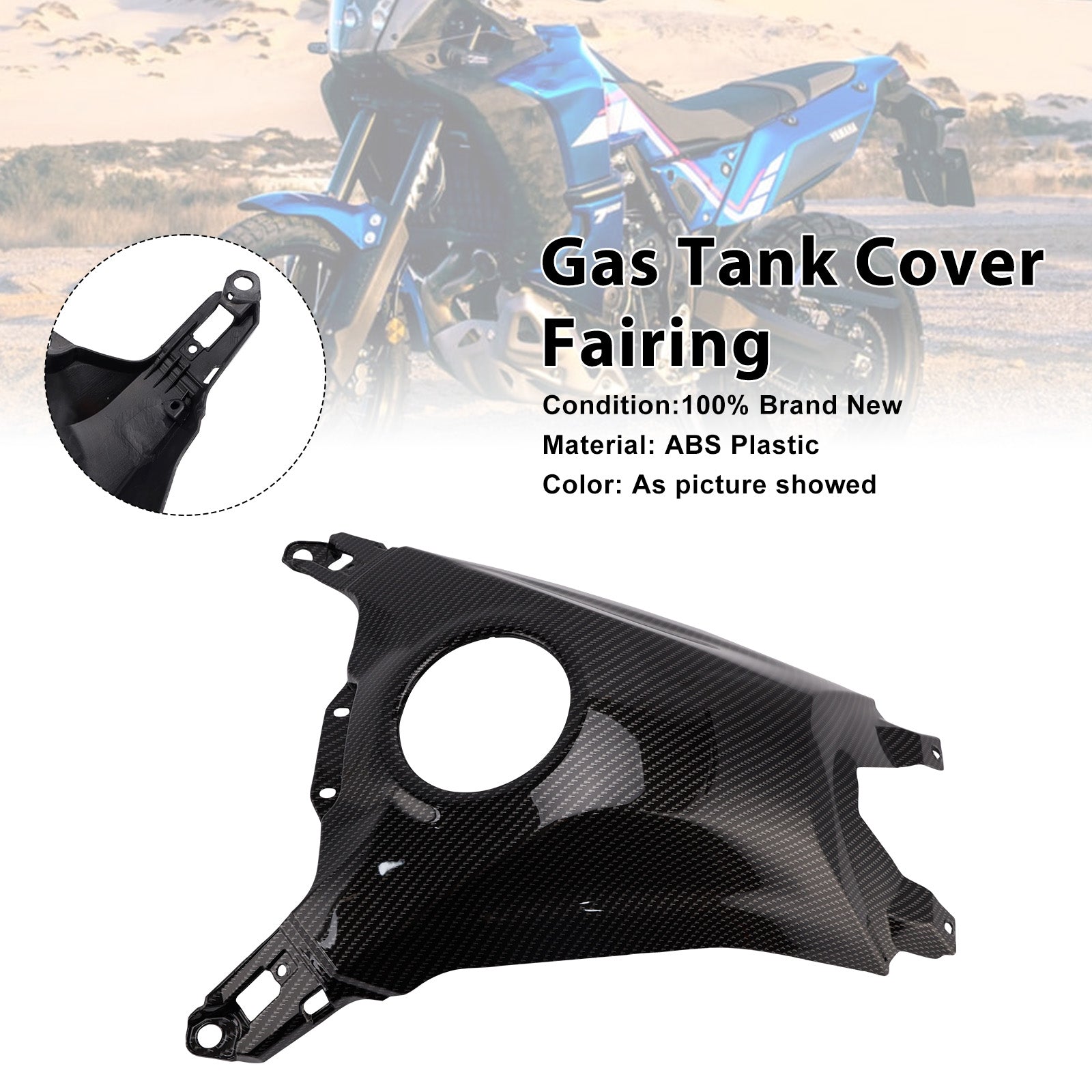 2025-2026 Yamaha Tenere 700 Gas Tank Cover Fairing Protector