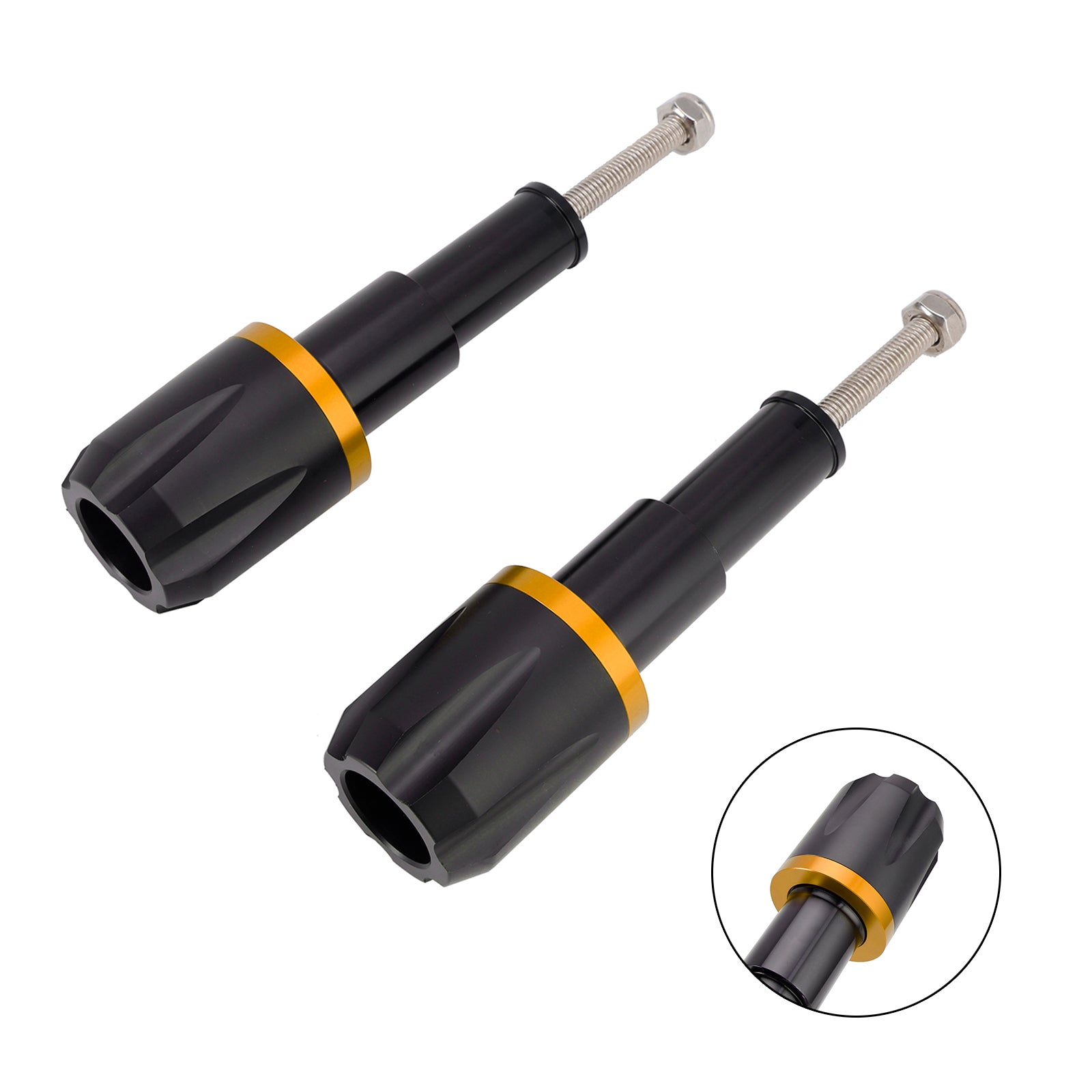 17-21 Honda Rebel CMX500 CM500 Crash Bobbin Protector Slider Gold de aluminio