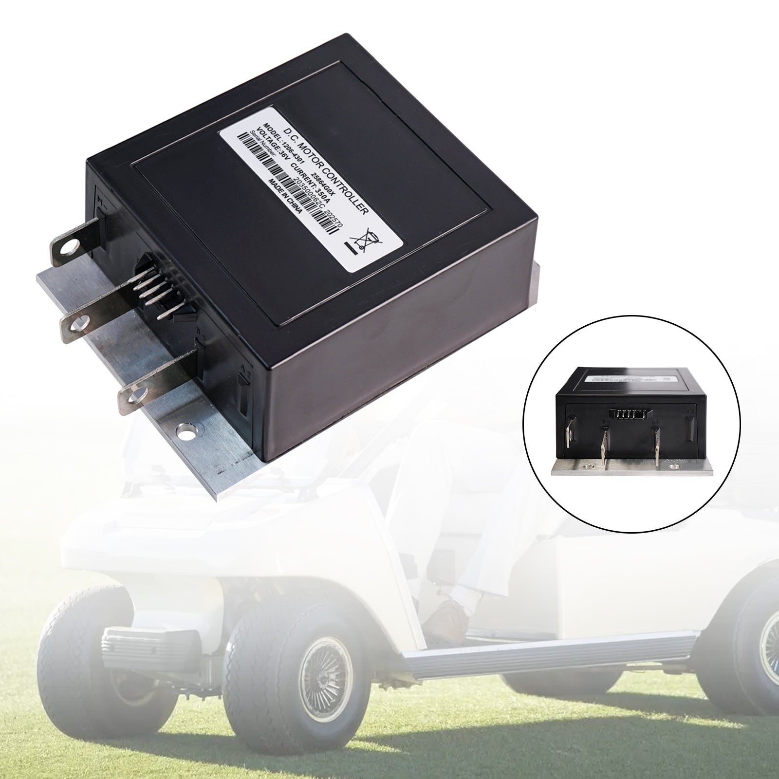 94-19 EZGO Medalist and TXT Carts 5 Pin Speed Controller 1206-4301