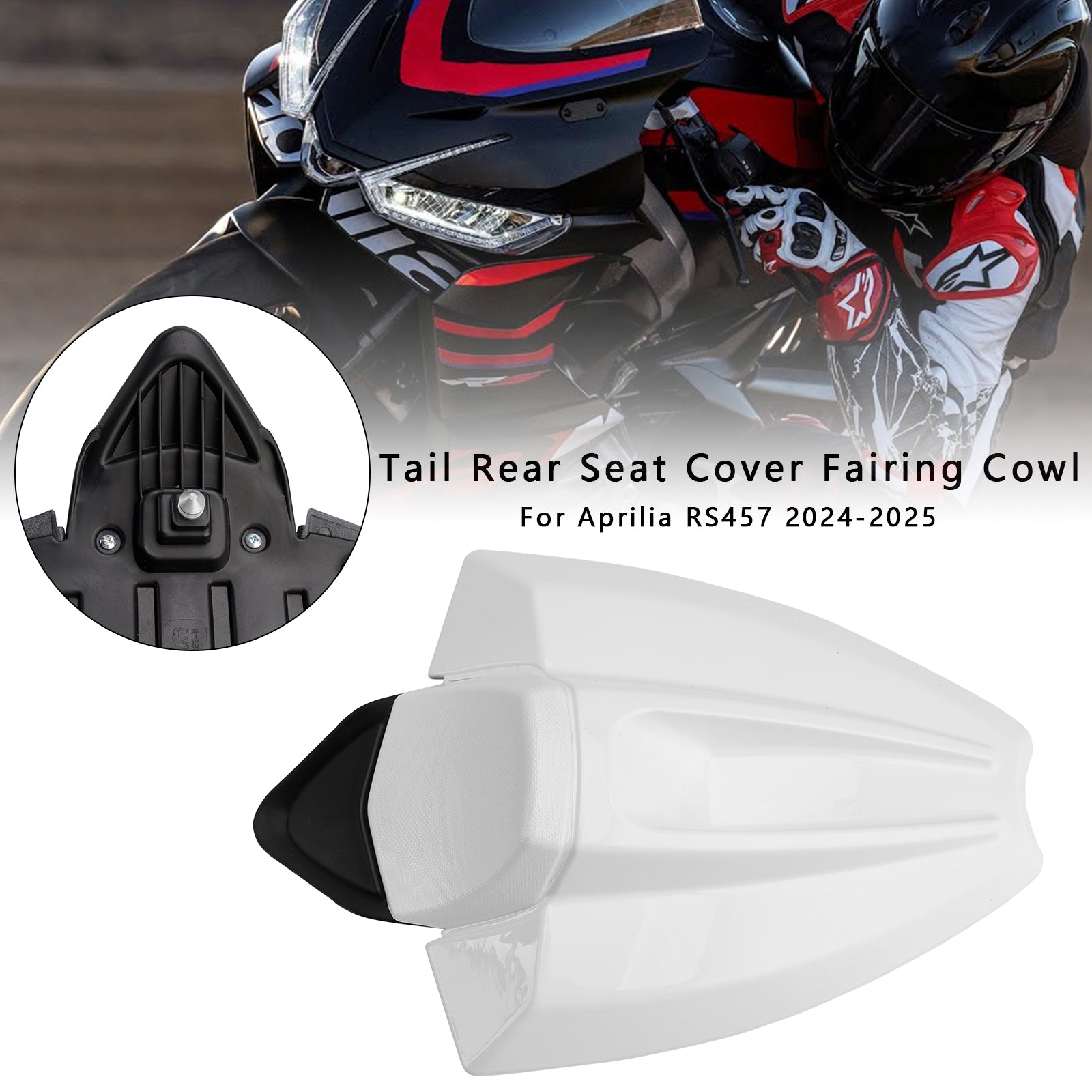 2024-2025 Aprilia RS 457 Tail Rear Seat Cover Fairing Cowl