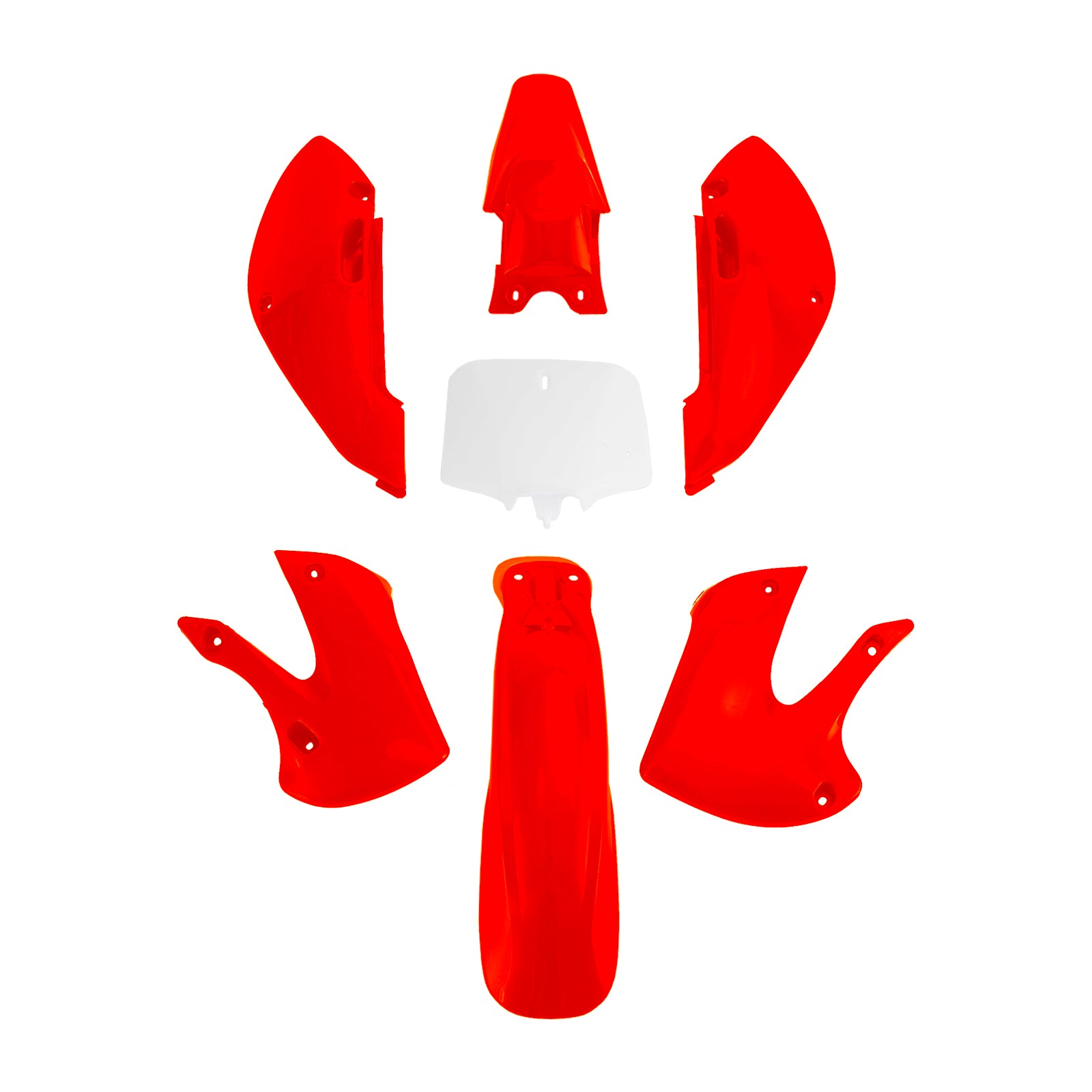 Injektion ABS Plastikkörperverkleidungskit für Kawasaki KLX110 KLX65 RM65 DRZ110