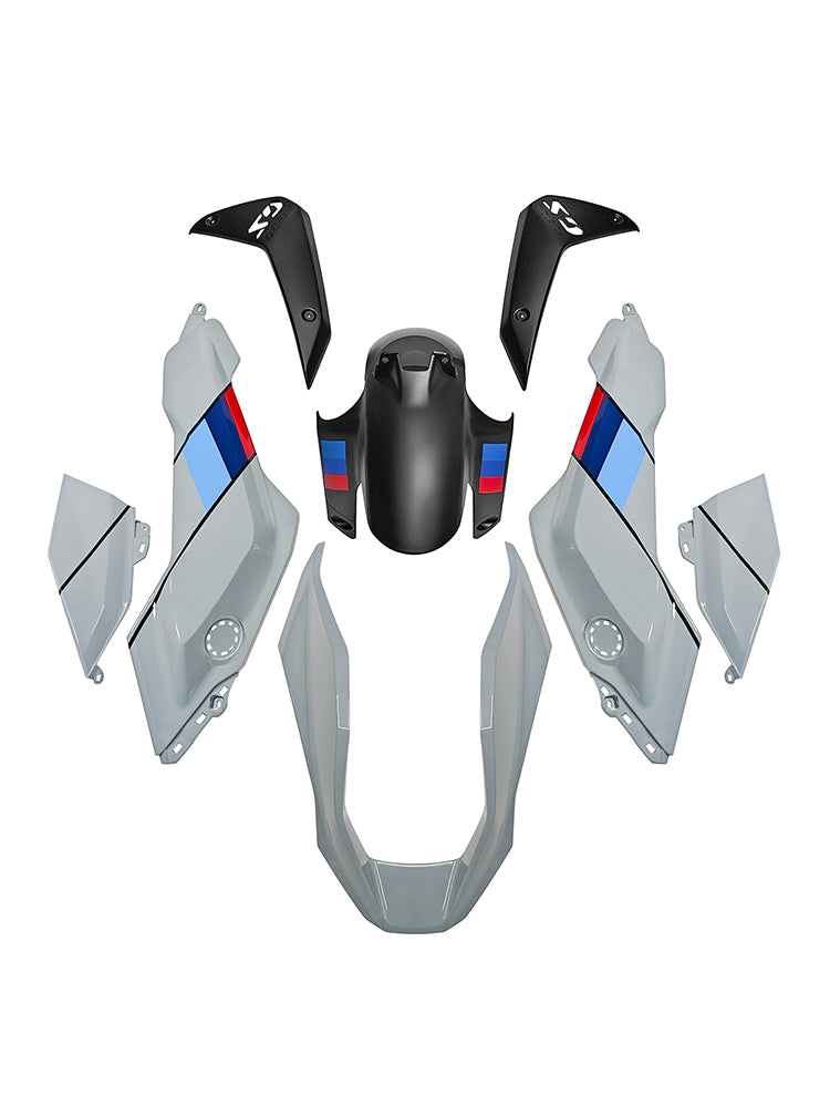 Amotopart 2024-2025 BMW R1300GS Grey Black Fairing Kit
