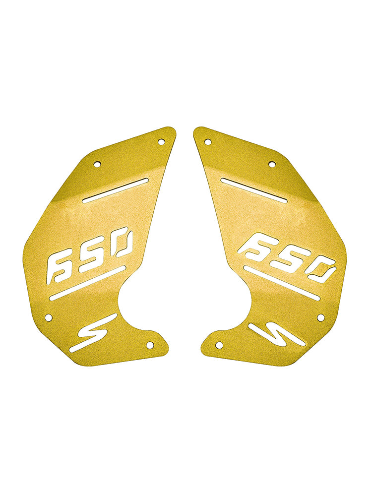 Engine Cover Plate Side Panel Gold For Kawasaki Vulcan S En650 Vn650 15-22 Cafe