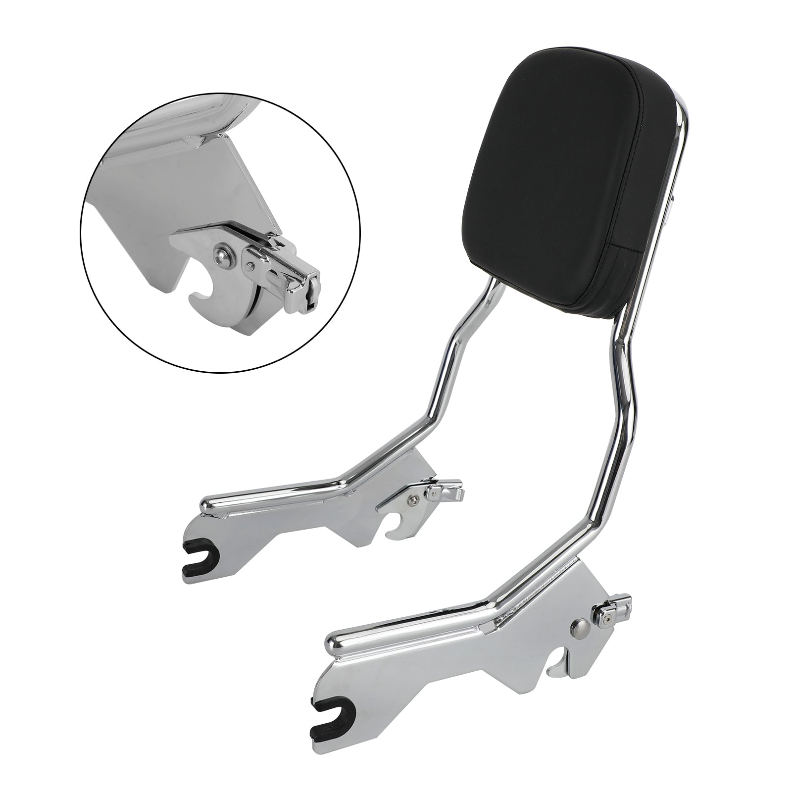 Passenger Sissy Bar Backrest for FXBB Softail Slim FLSL Deluxe FLDE