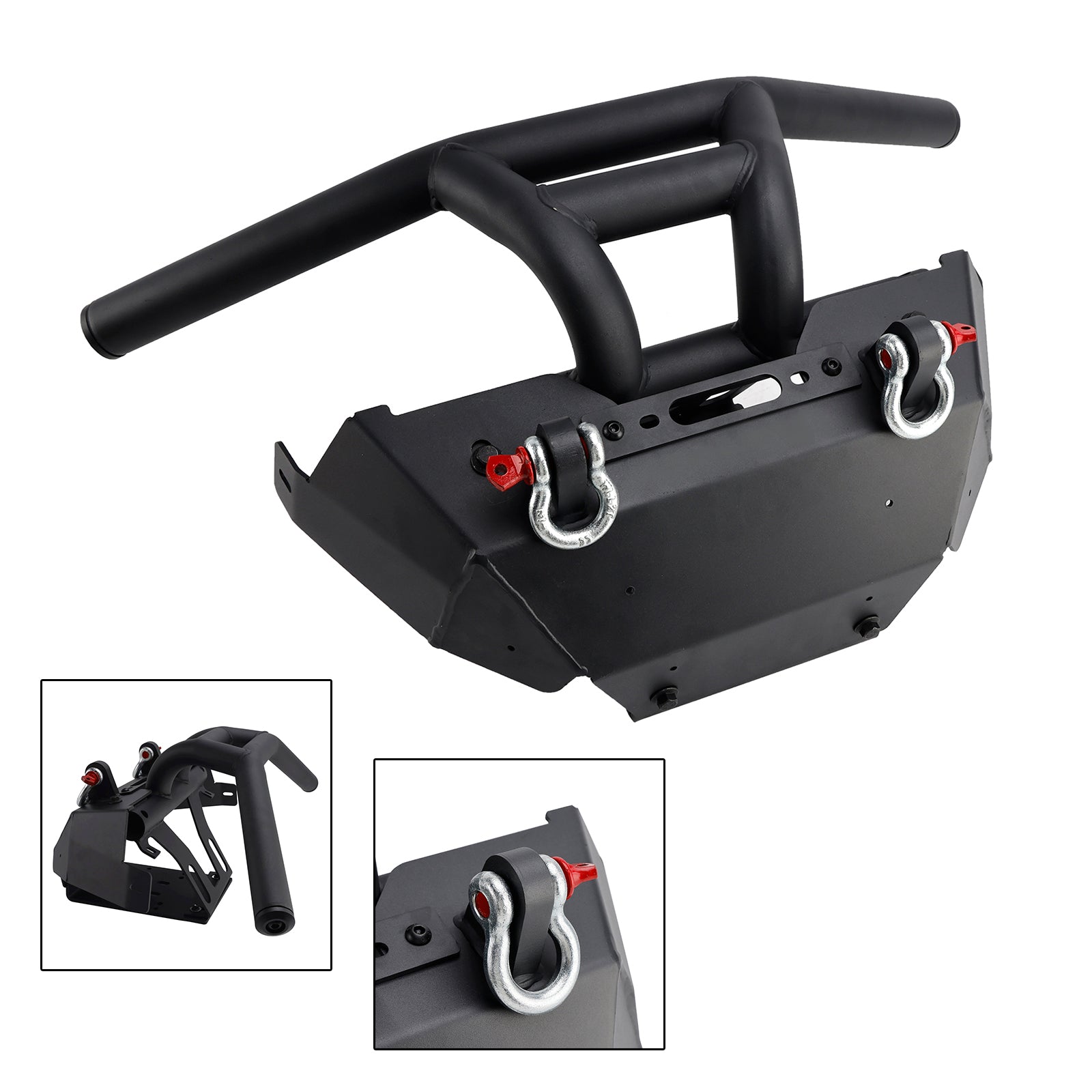 2017-2023 Can-Am Maverick X3 900 Turbo Winch Ready Front Bumper Mount Set