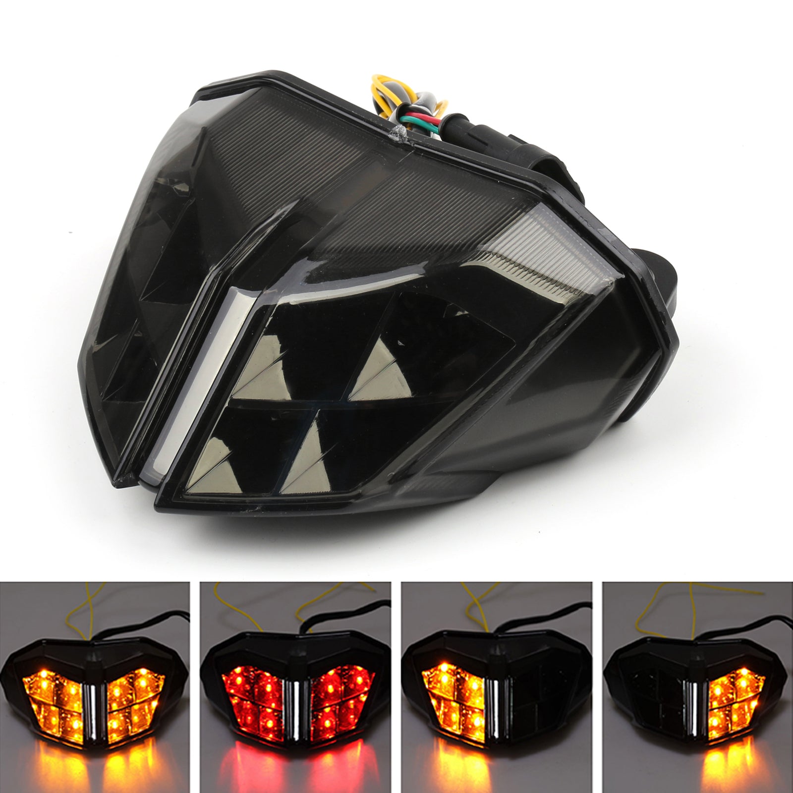 DUCATI Streetfighter 848 1100 Integrated LED Tail Light Turn signals Smoke