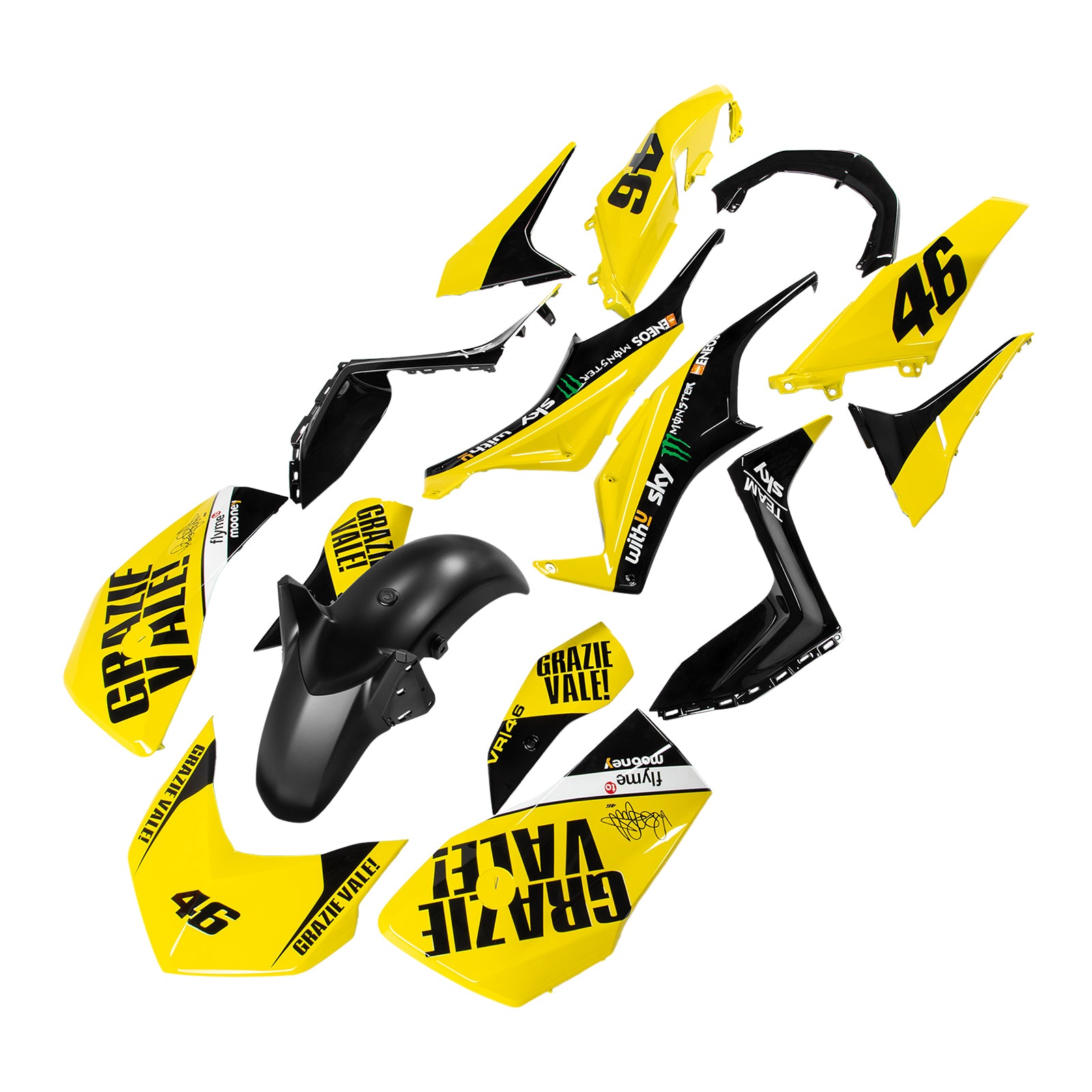 Amotopart 2023-2024 Yamaha x Max 300 Kit de carénage