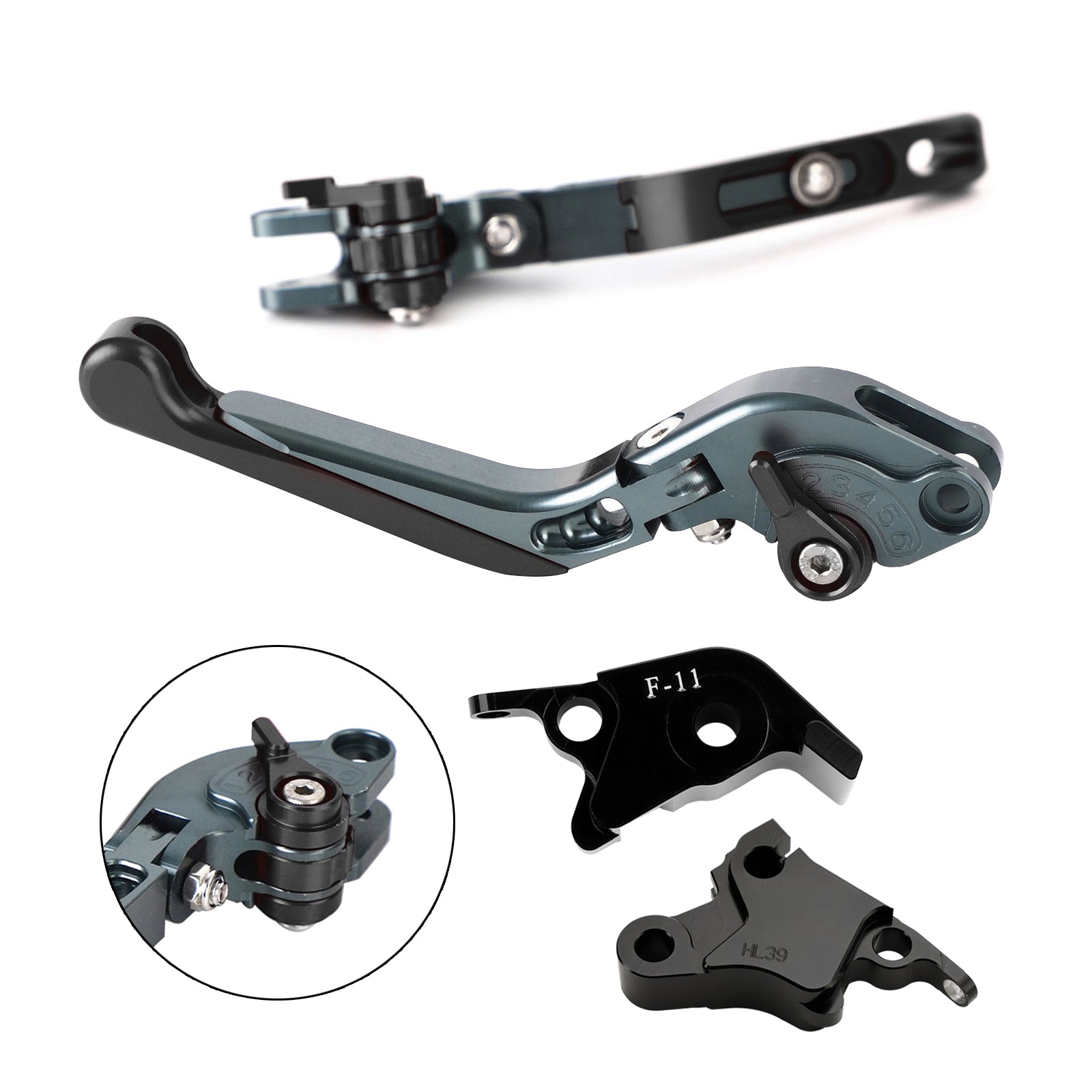 2021-2024 CFMOTO 700CL-X Sport Adjustable Clutch Brake Lever