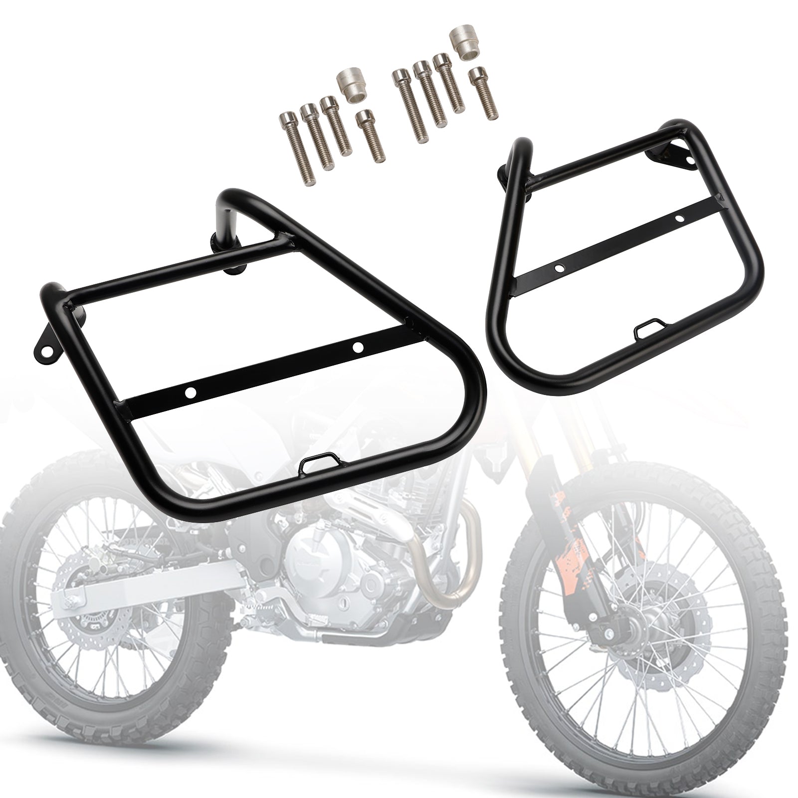 SaddleBag Support montagebeugel voor Kawasaki Klx230 20-23 Klx230R 21-23 Rechts