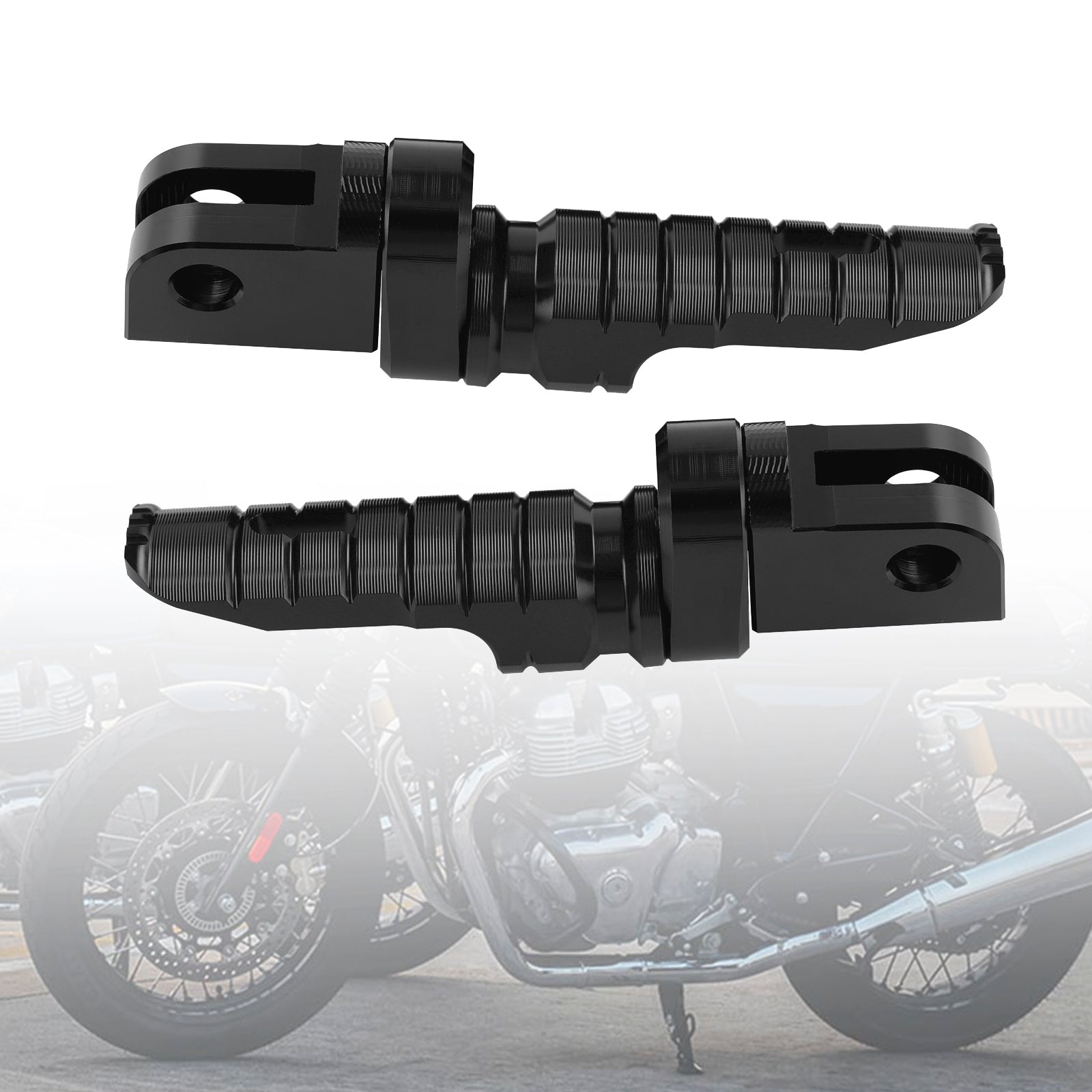 Front Footrests Foot Peg fit for INTERCEPTOR 650 2018-2023 Hunter 350 2022-2023