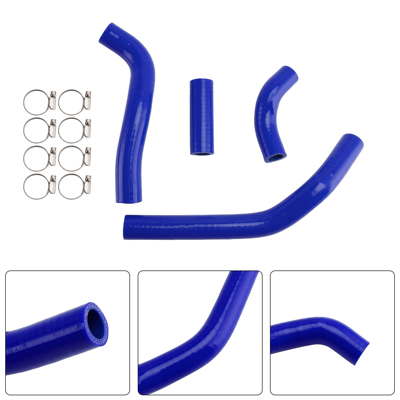 Honda CRF450R RX RWE 21-25 Silicone Radiator coolant Hose kit