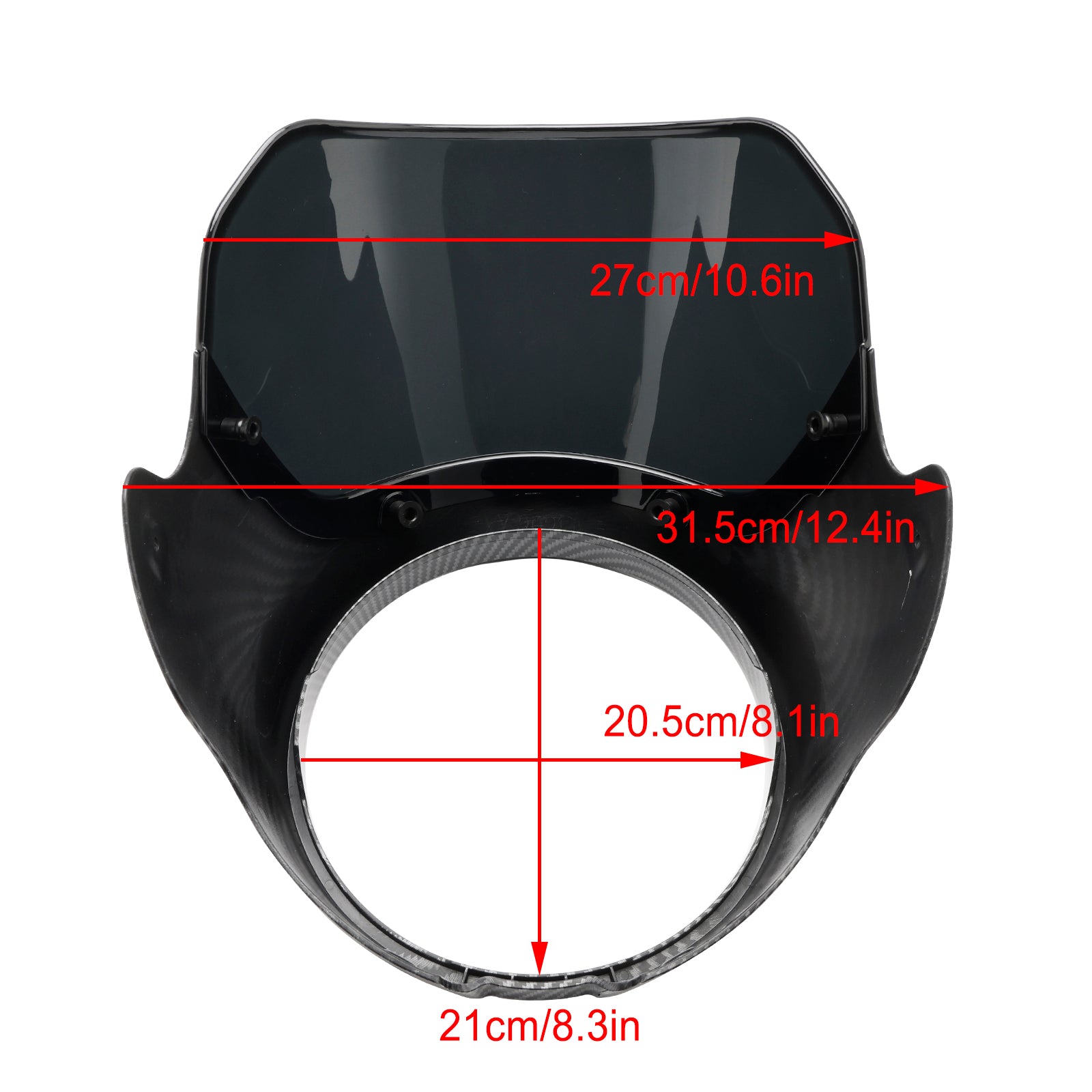 2023-2024 Honda GB350 GB350S vindrutan vindruta strålkastare