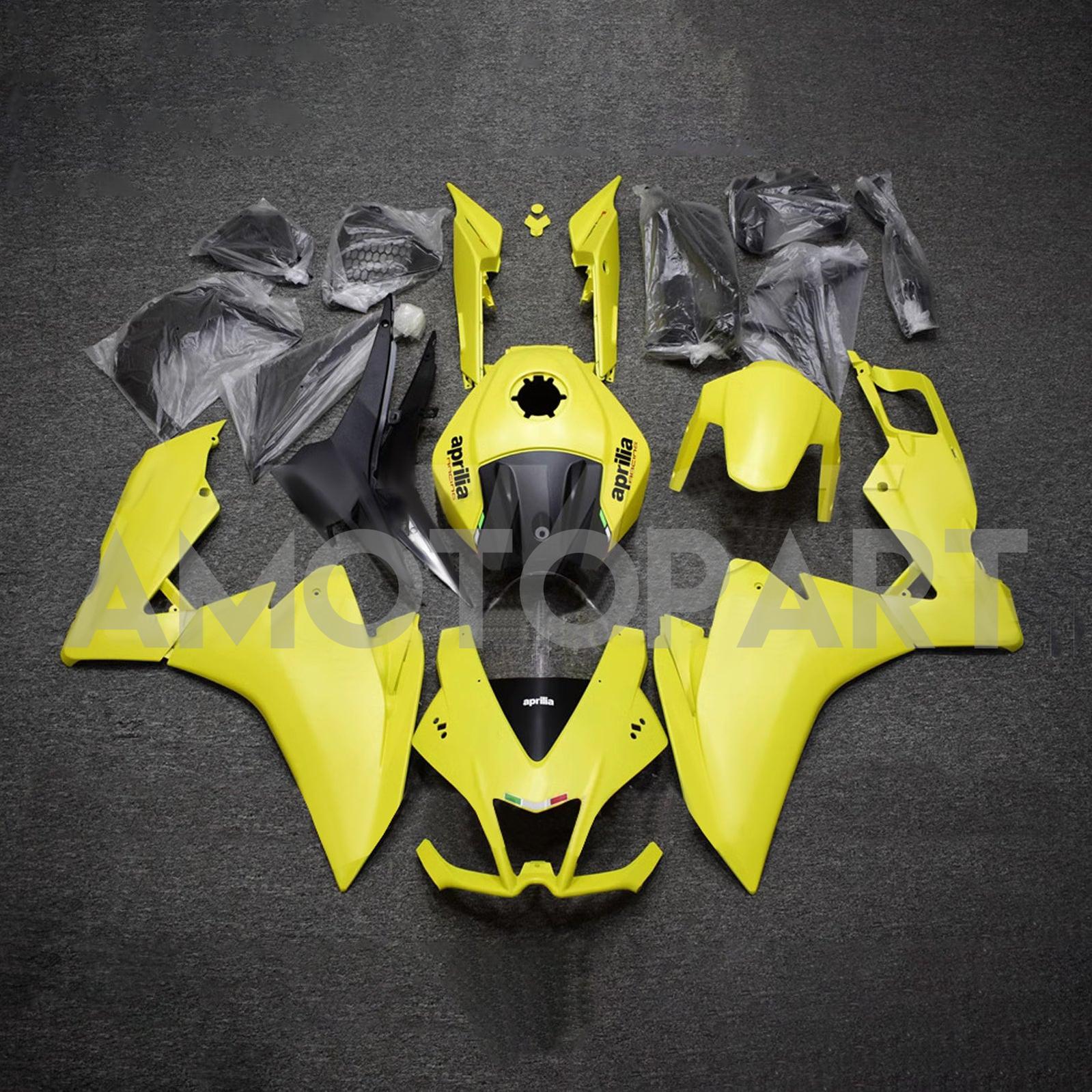 AMOTOPART 2012-2016 APRILIA RS4 / 125 /50 GUL Black Fairing Kit