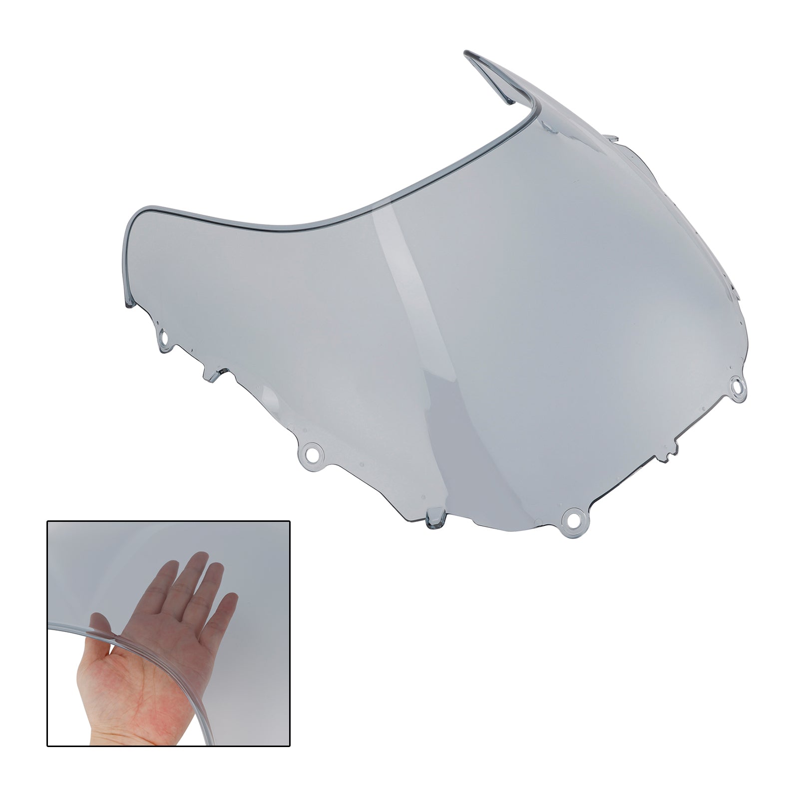 2024-2025 YAMAHA XSR900 GP vindrutan vindruta + fäste