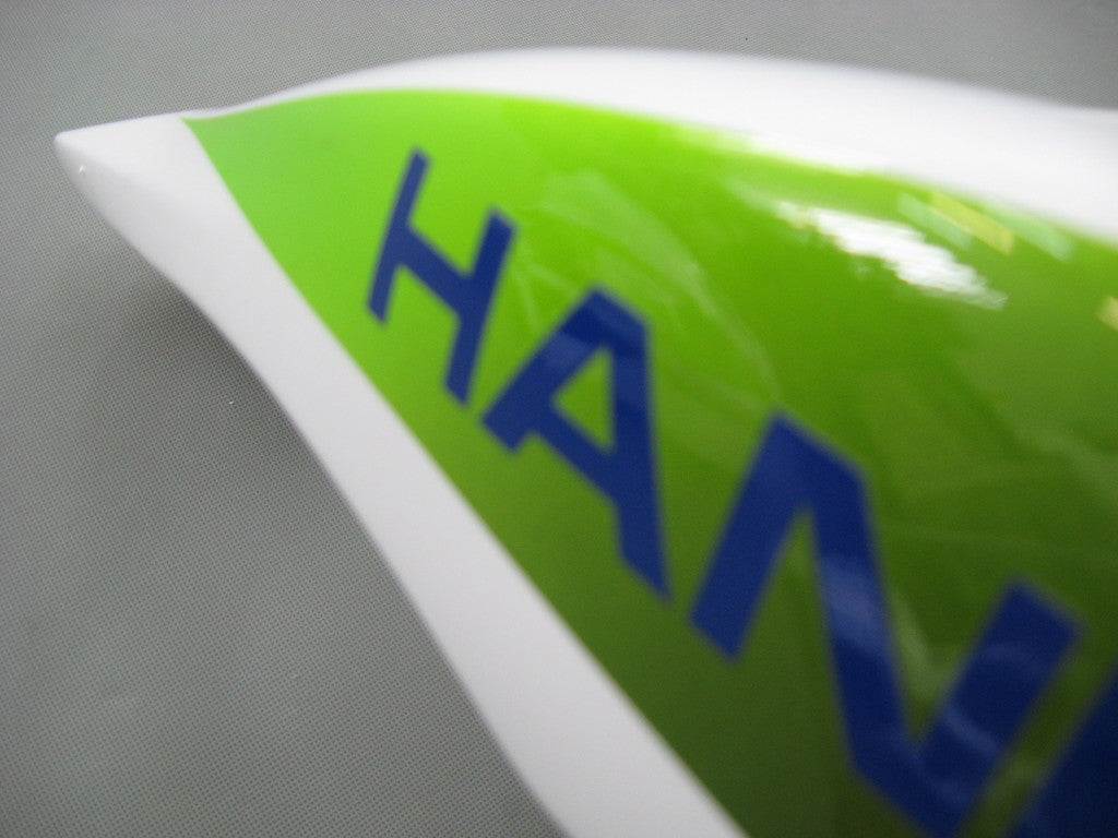 Amotopart 2007-2008 Honda CBR600RR White & Green Fairing Kit