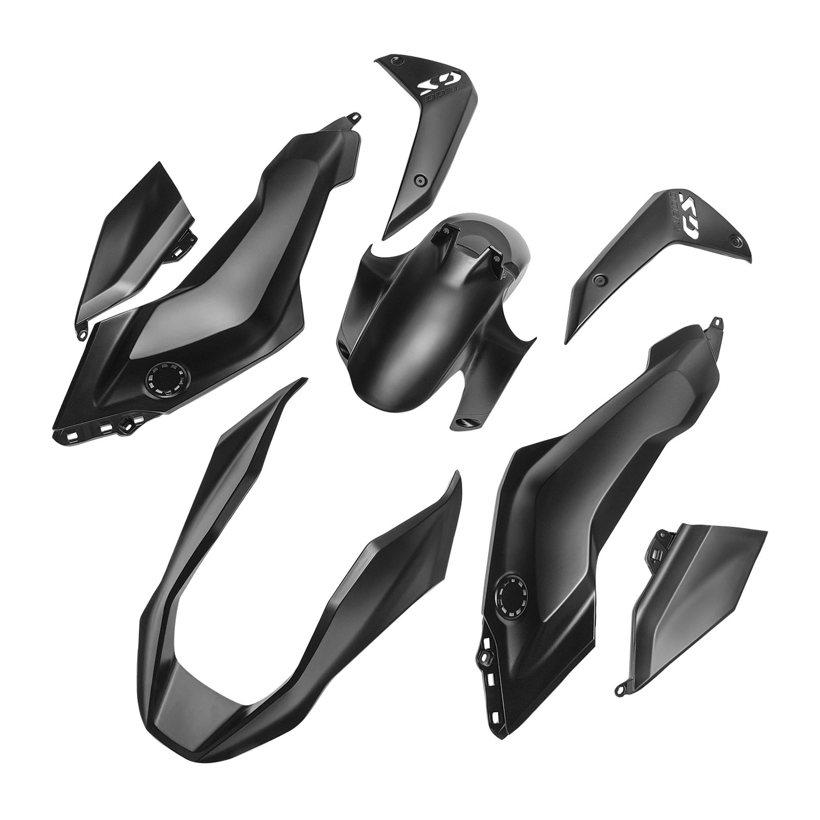AMOTOPART 2024-2025 BMW R1300GS MATTE BLACK DAWER KIT