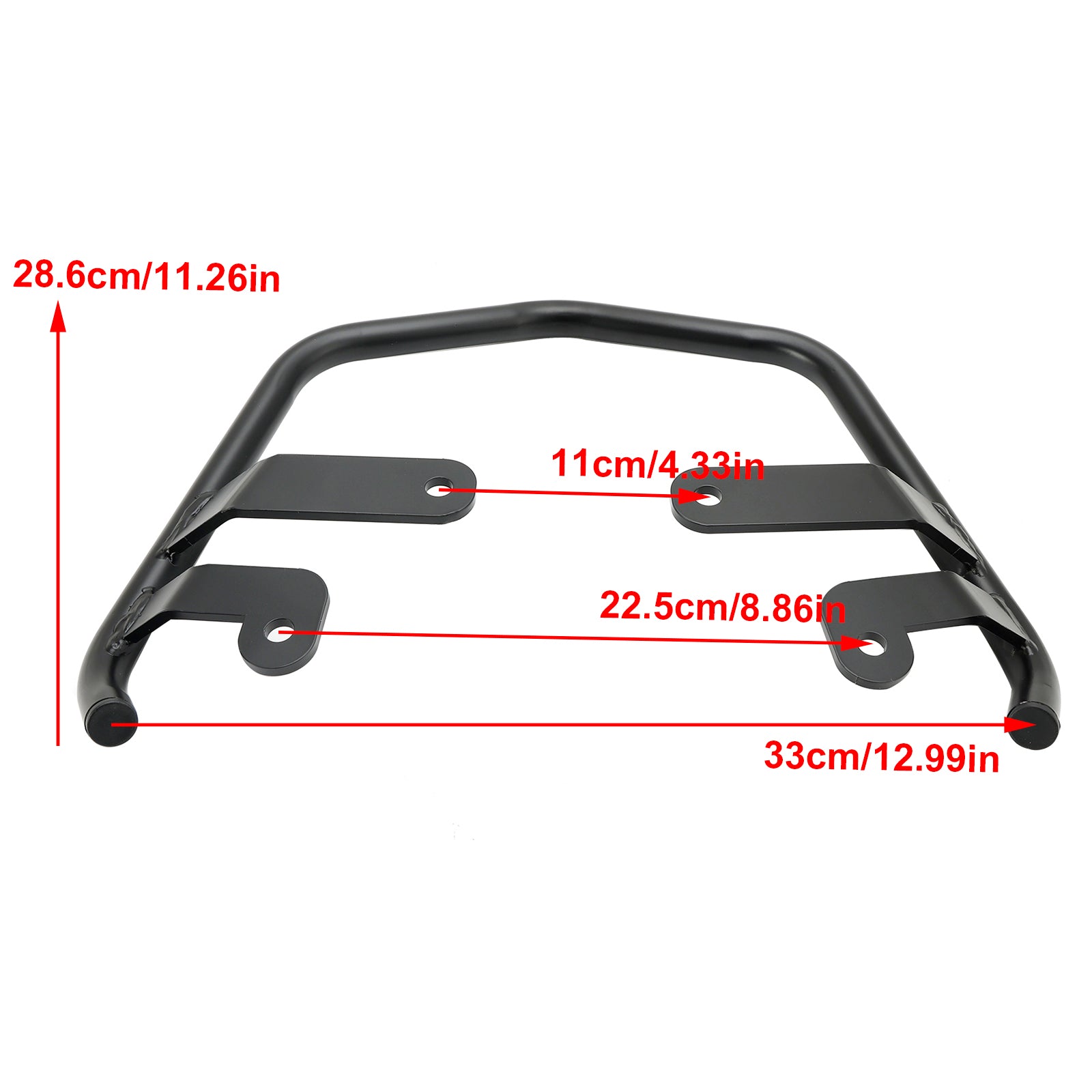 22-24 MOTO GUZZI V100 Mandello Passenger Armrest Hand Holder