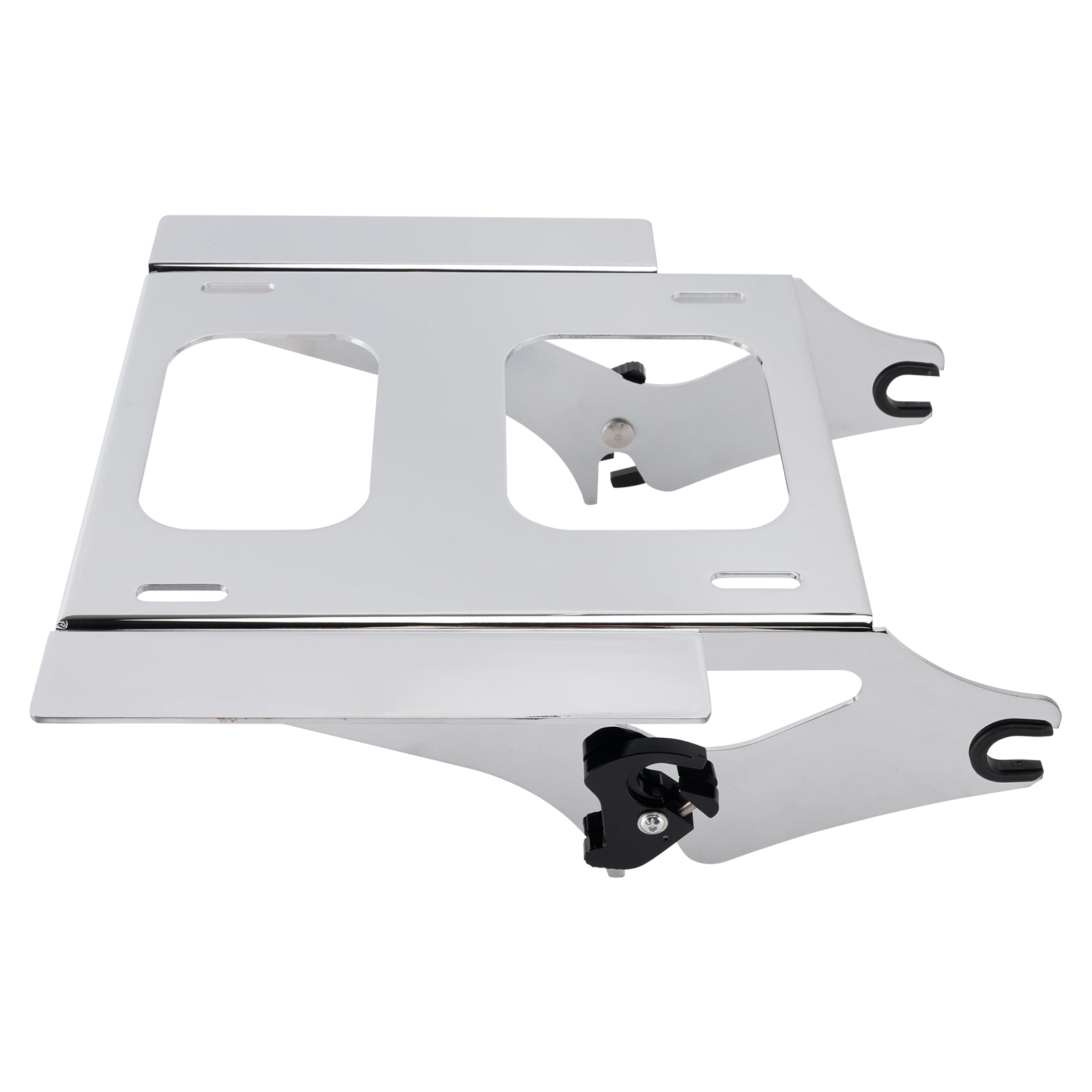 09-25 Street Electra Glide Road King Two Up Mounting Luggage Rack Chrome