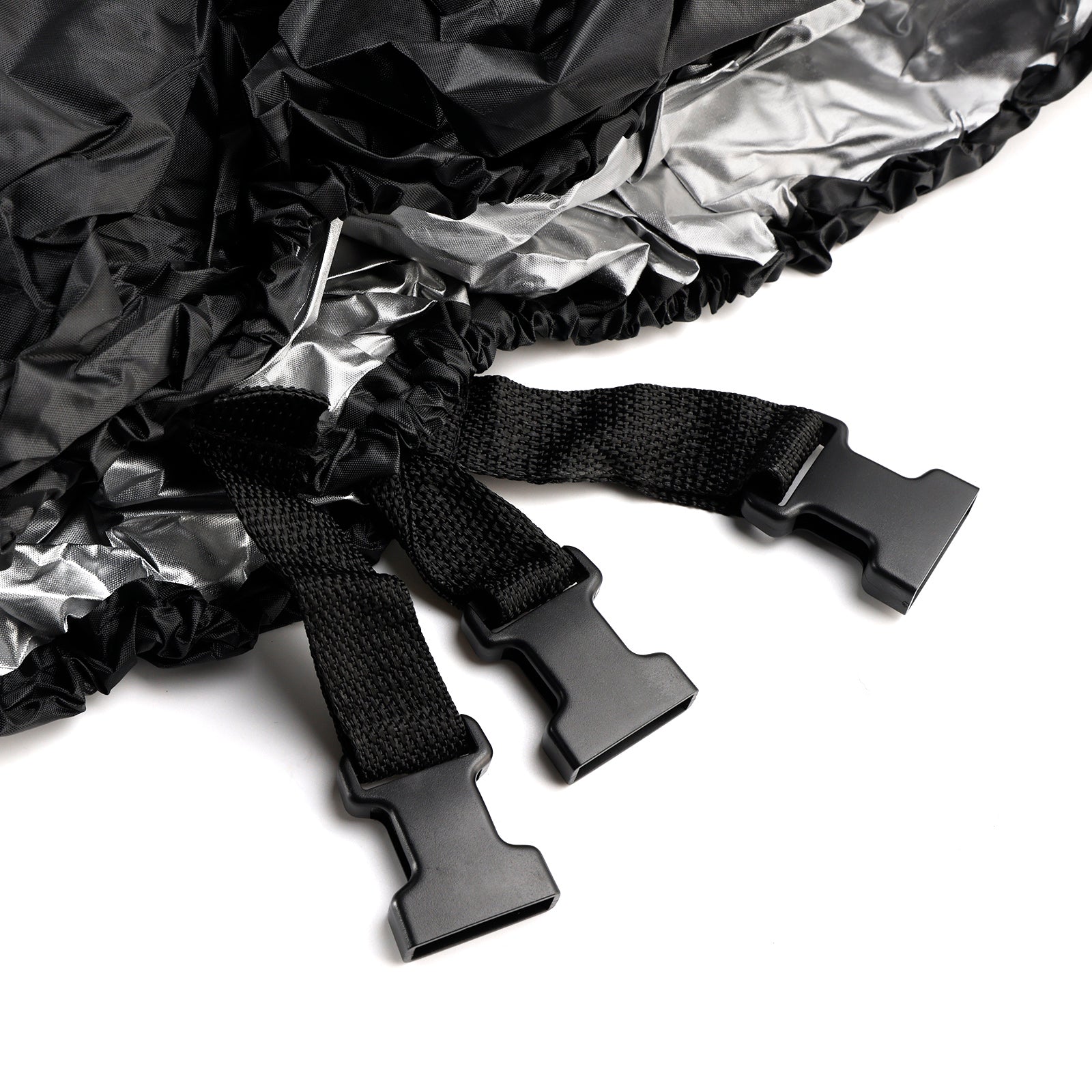 Universal Waterproof Duty Boat Cover 16-18Ft Black For Fishing Boat Shelter