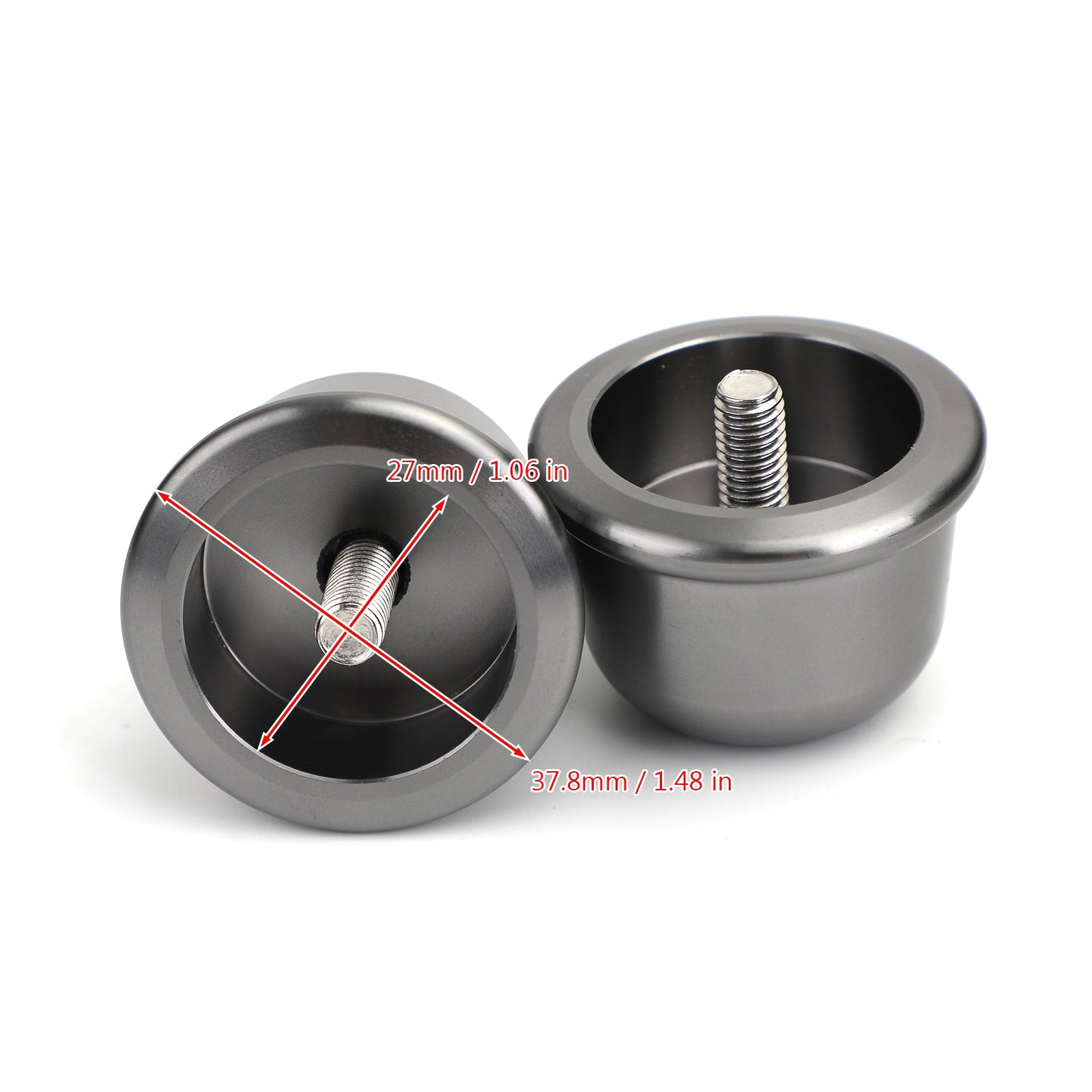 Par de tapas de extremo de barra CNC para Triumph Bonneville T100 T120 Street Twin Cup 2016-2020