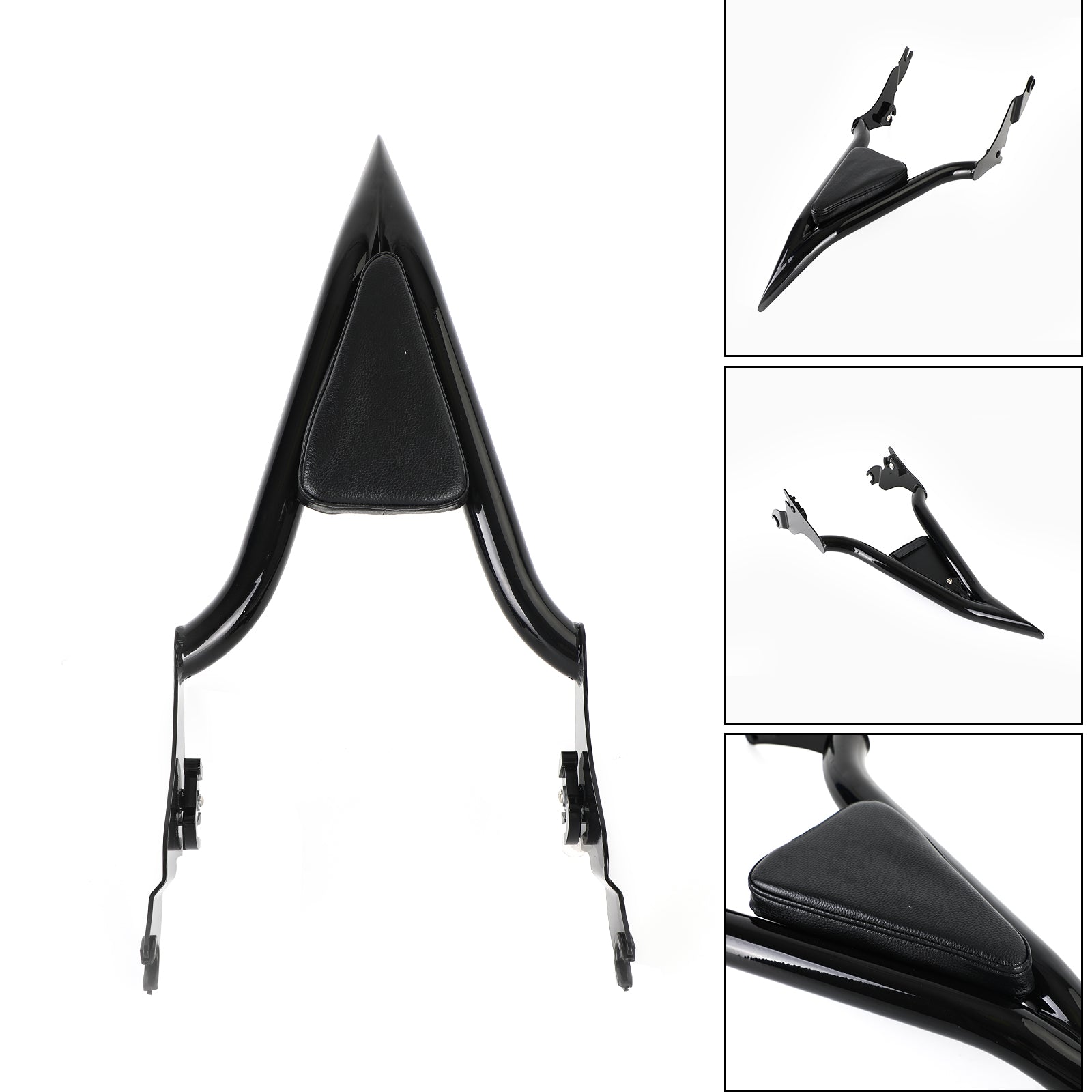 09-23 CVO Road Glide Street Road King Back Sissy Bar Black