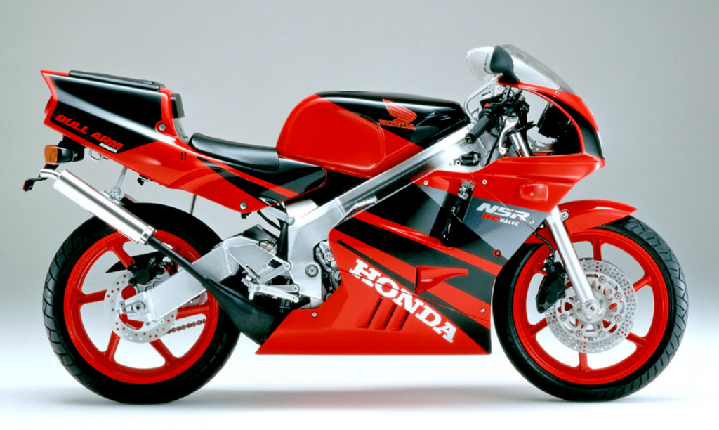 Amotopart 1990-1993 Honda NSR250 PGM-3 Fairing Red Style1 Kit