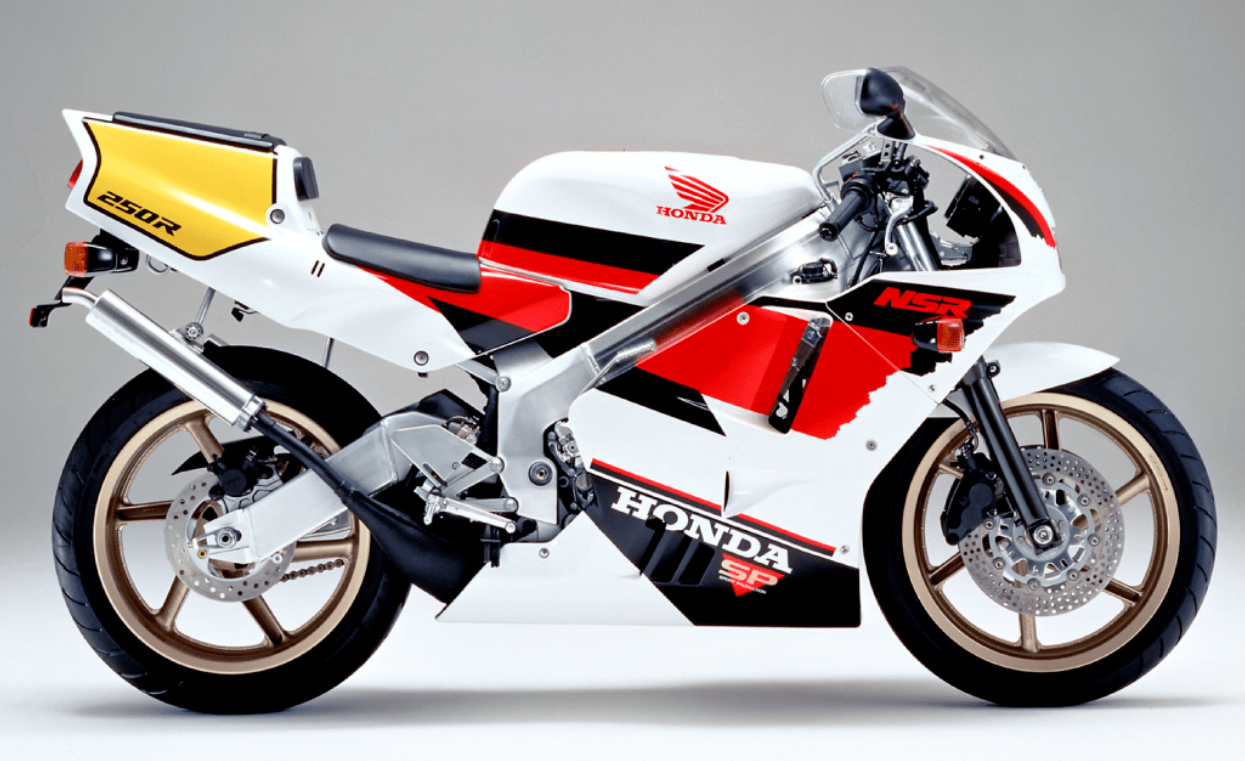 Amotopart 1990-1993 Honda NSR250 PGM3 Fairing Red & Black Style5 Kit