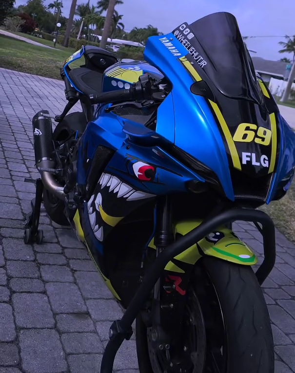 ABSプラスチック製アッパーノーズフェアリングフロントカウル