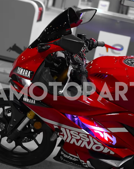 Amotopart 2019-2021 Yamaha YZF R3 R25 Red Fairing Kit