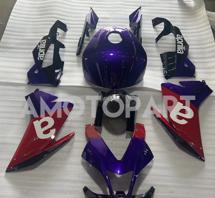 Amotopart Aprilia 2016-2020 RSV4 1000 Purple Red Fairing Kit