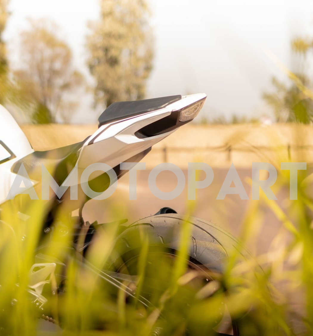 Amotopart 2017-2025 Honda CBR1000RR Fairing White & Black Stripe Kit