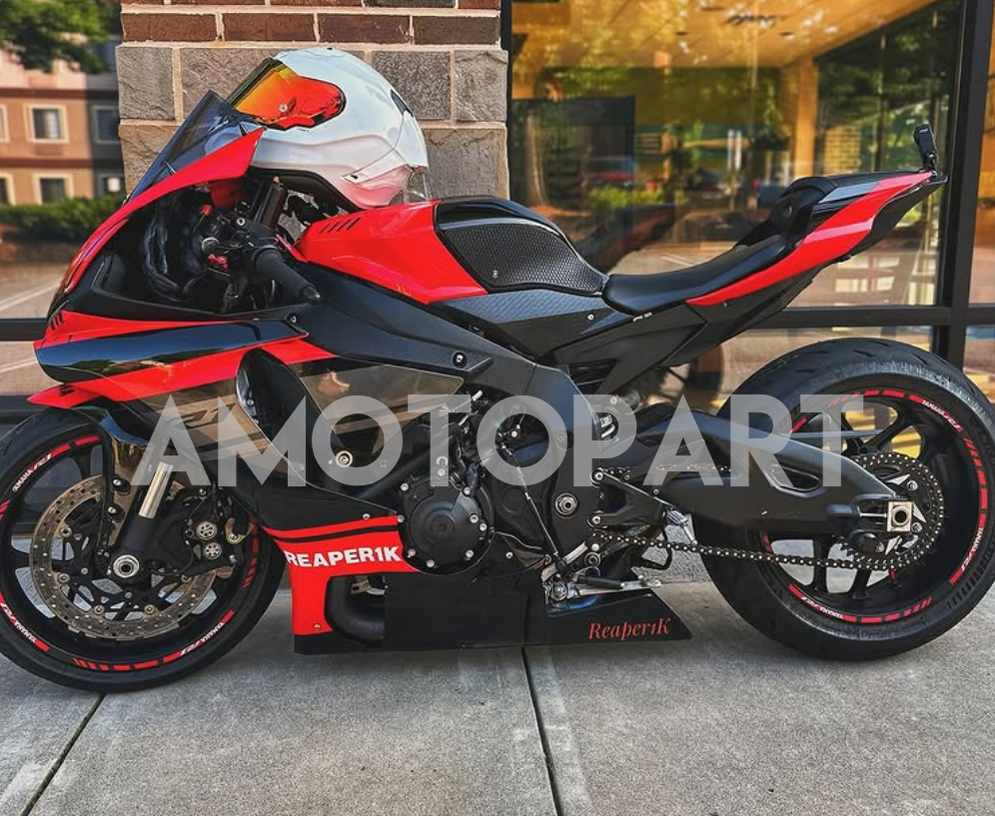 Amotopart Yamaha 2015-2019 YZF 1000 R1 Red Black Fairing Kit