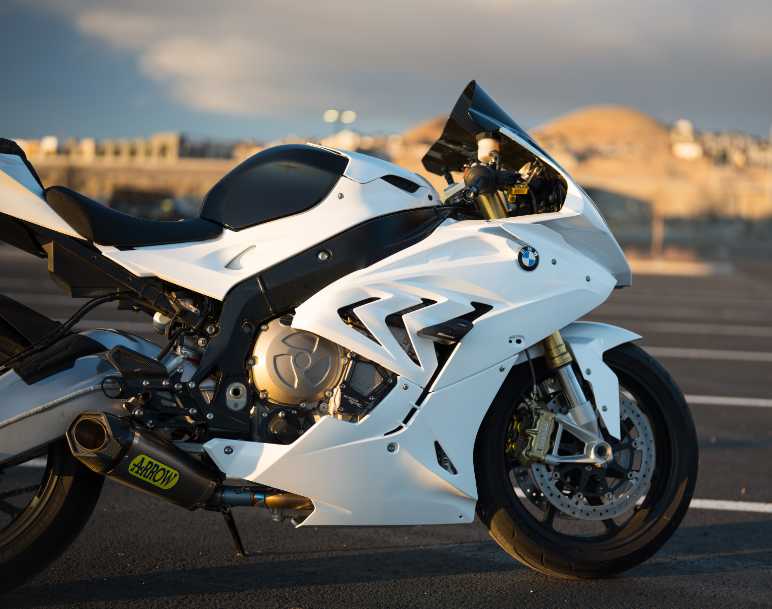 Amotopart BMW S1000RR 2017-2018 Blue & Black Fairing Kit