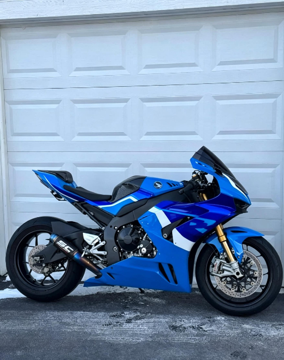 Amotopart 2020-2023 CBR1000RR-R Honda Blue Fairing Kit