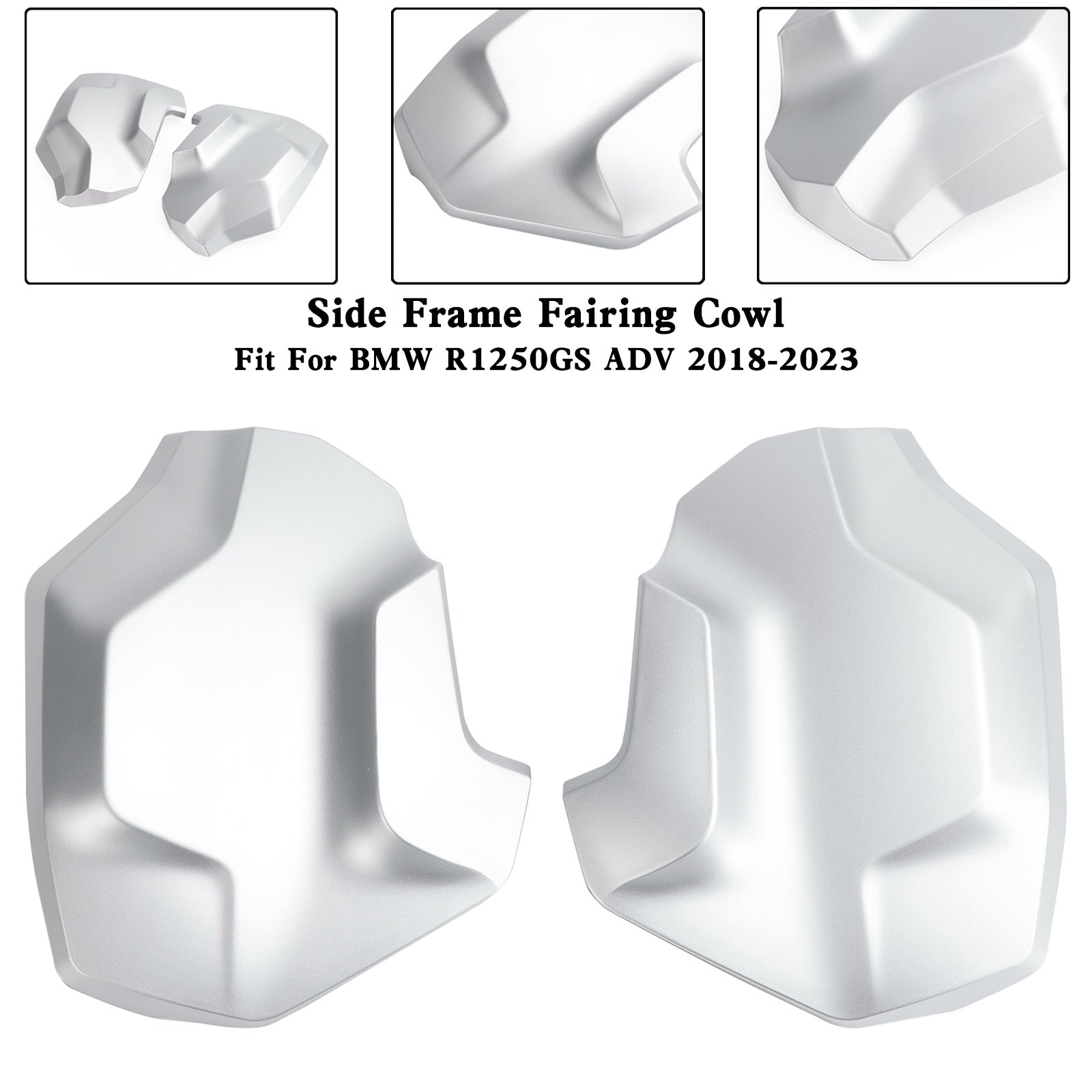 18-23 BMW R1250GS Adv Boczna ramka Fairing Fairing Cowl Strażnik pokrywa chłodnicy