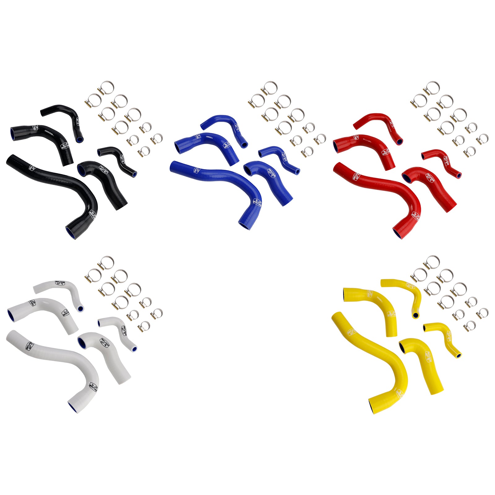 Alle jaren YAMAHA MT-09 XSR900 TRACER 9/GT SILICONEN RADIATOR KOELLANG SLAS