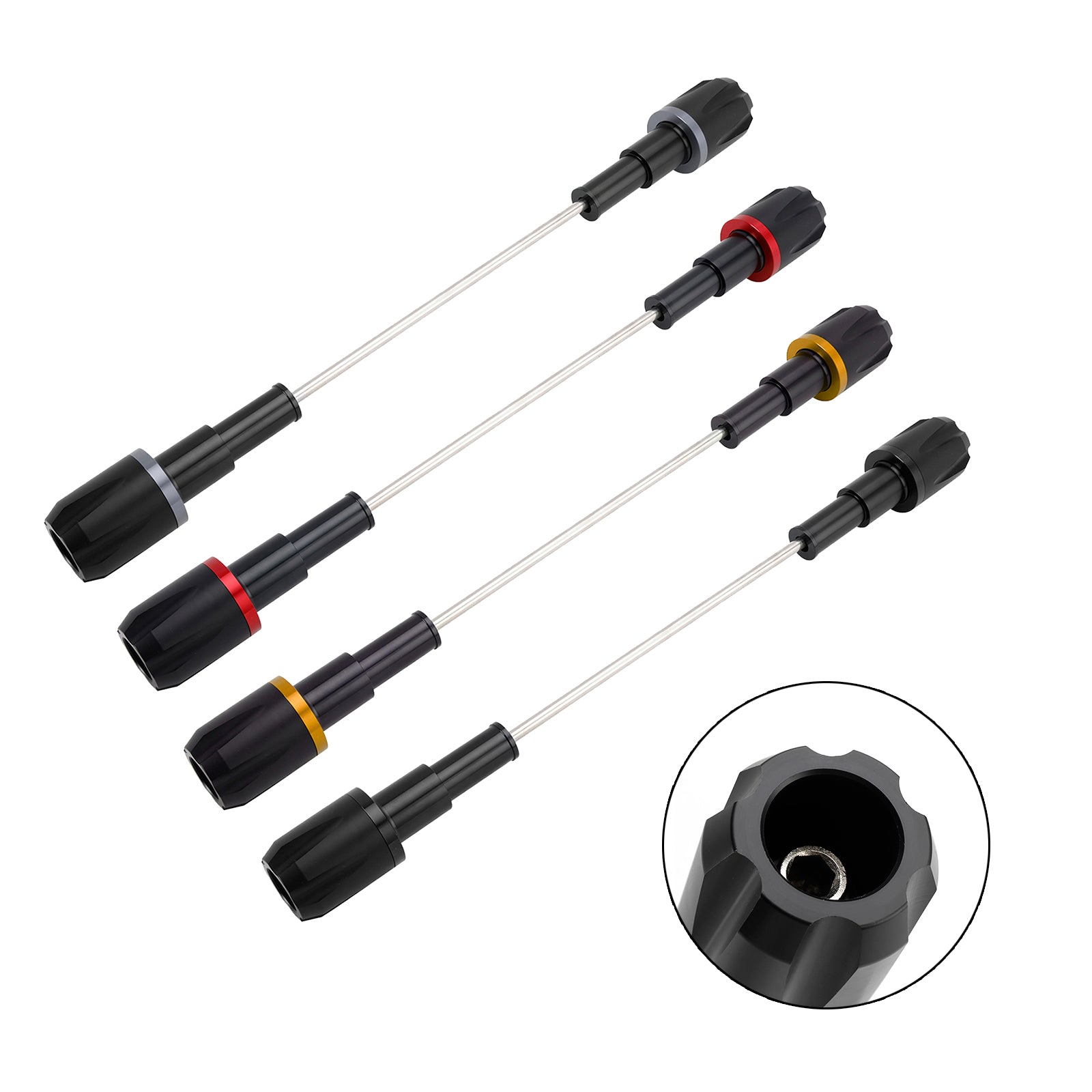 Honda Rebel Cmx300 Cm300 Aluminiumrahmen Crash Slider Schutz Gold Schwarz