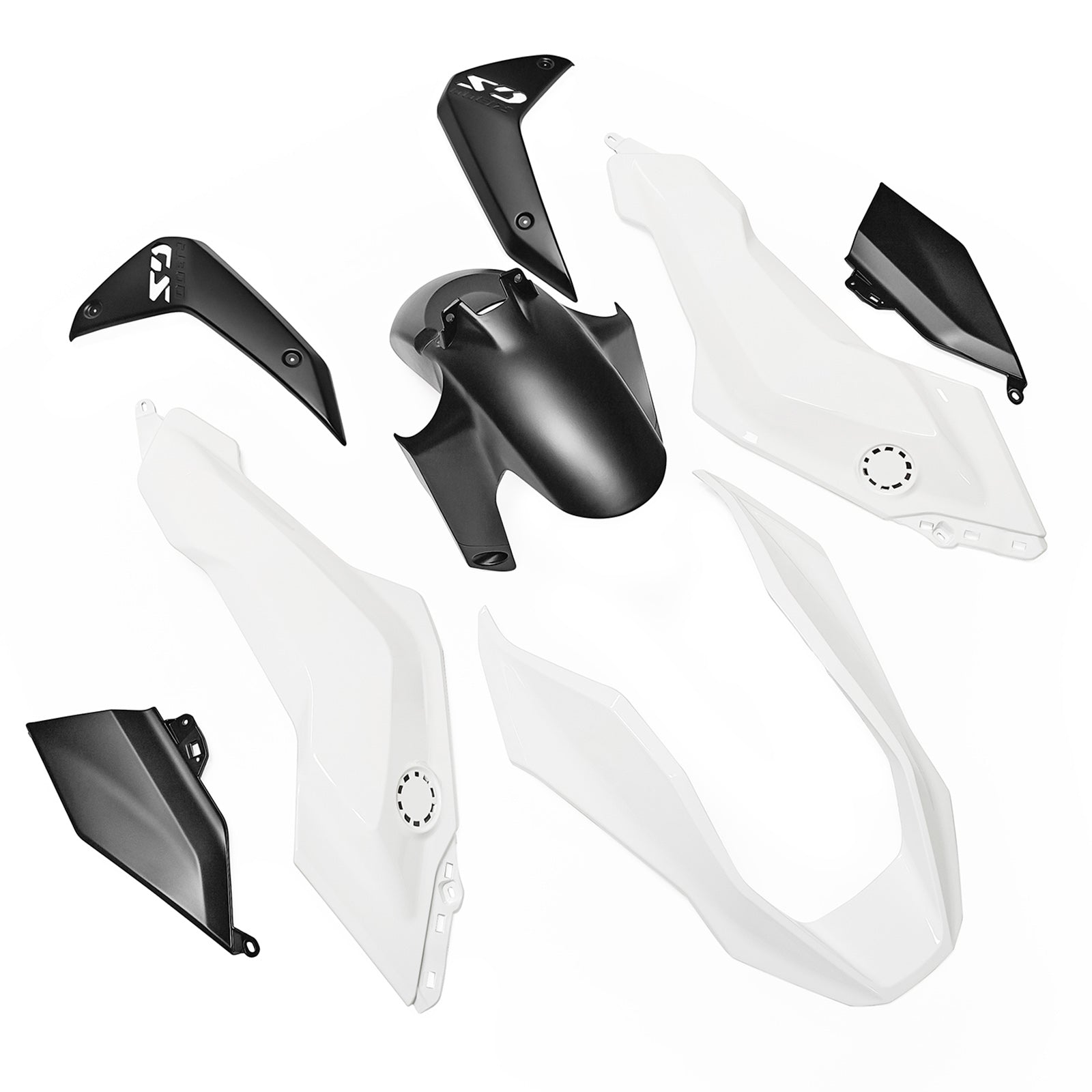 Amotopart 2024-2025 BMW R1300GS
White Black Fairing Kit