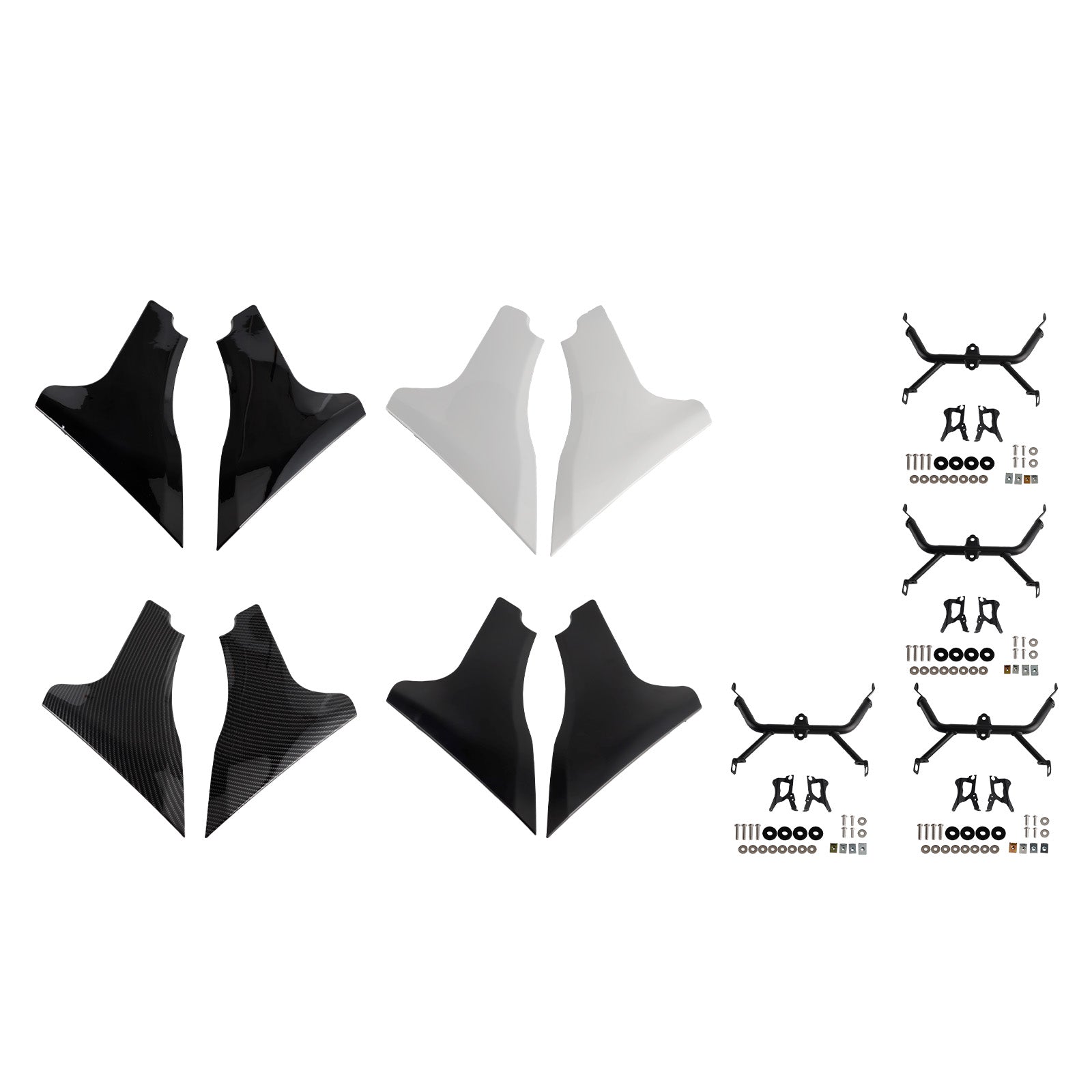 23-25 CVO 121 117 Road Glide FLTRXSESide Panel Brackets Support Spoiler