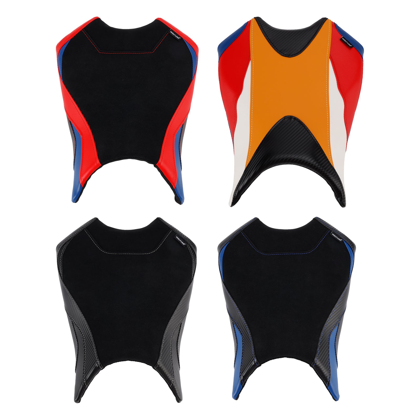 2017-2024 23 Honda Cbr250Rr Front Driver Raider Seat Pillion Saddle Multi BlueB