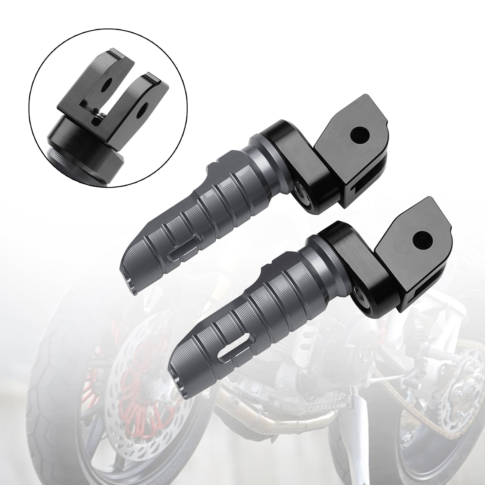 Voorste voetsteunen voeten Pin geschikt voor Ducati Monster 821 937 950 1100/s/EVO 1200/s/r