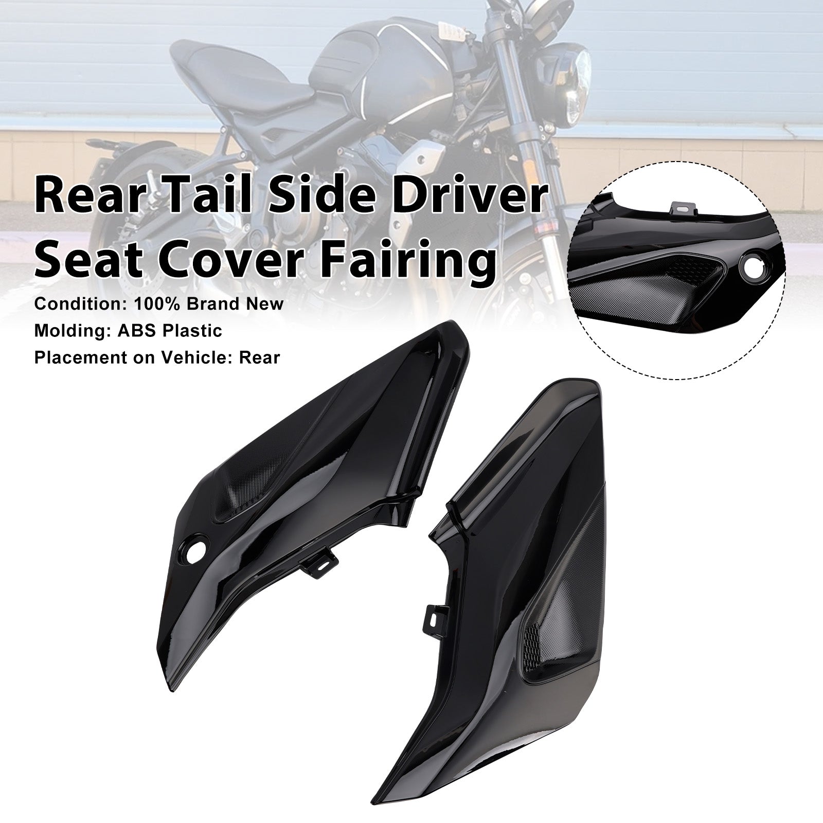 2022-2026 Trident 660 Side Seat Panel Fairing Cowl