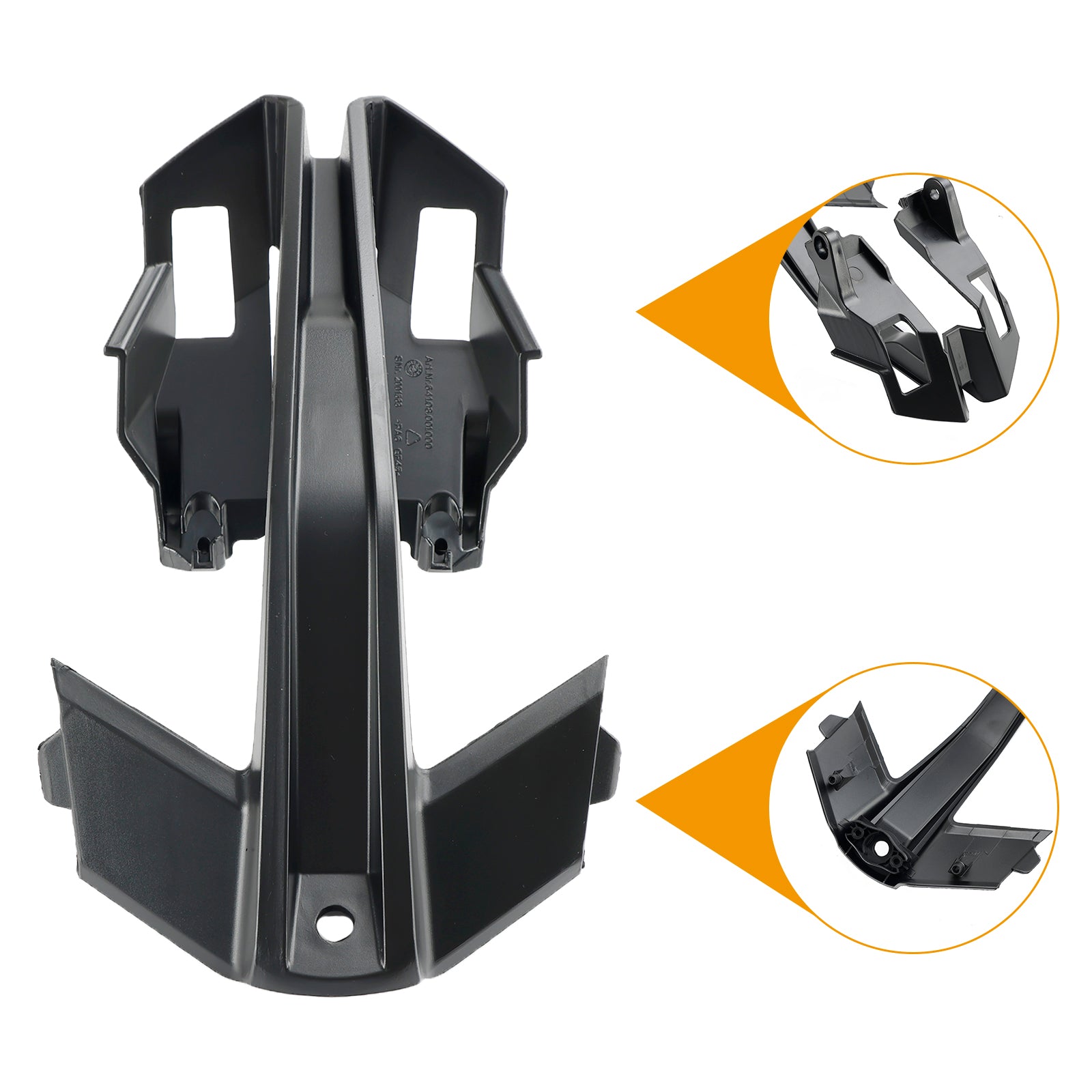 18-22 Duke 790 890 Voorste koplamp Trimbeurs Middle Cover Oranje