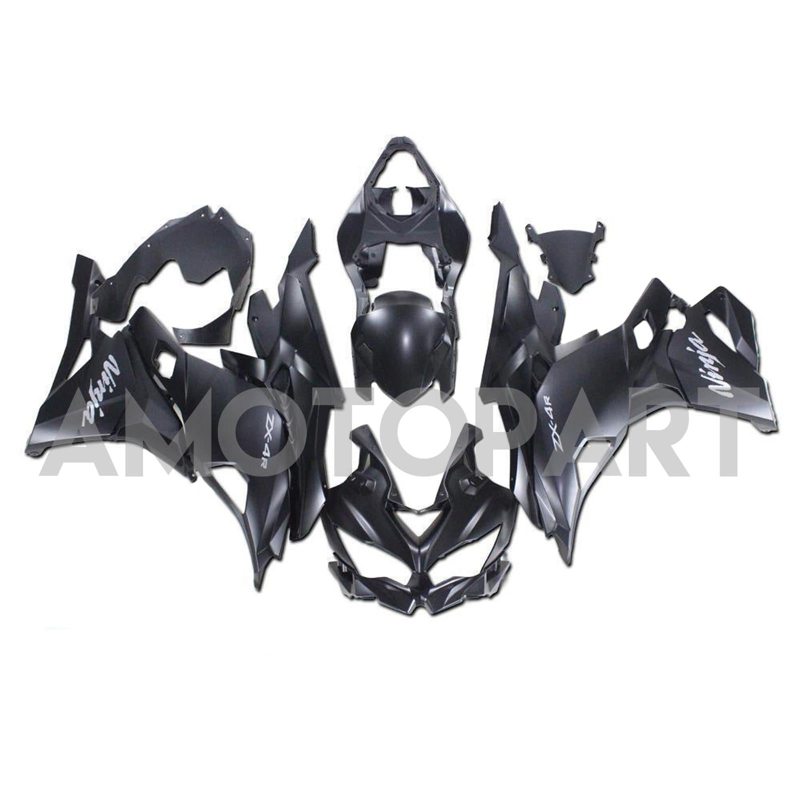 Amotopart 2019-2026 Ninja ZX-25R ZX-4R ZX-4RR Kawasaki matzwarte kuipset