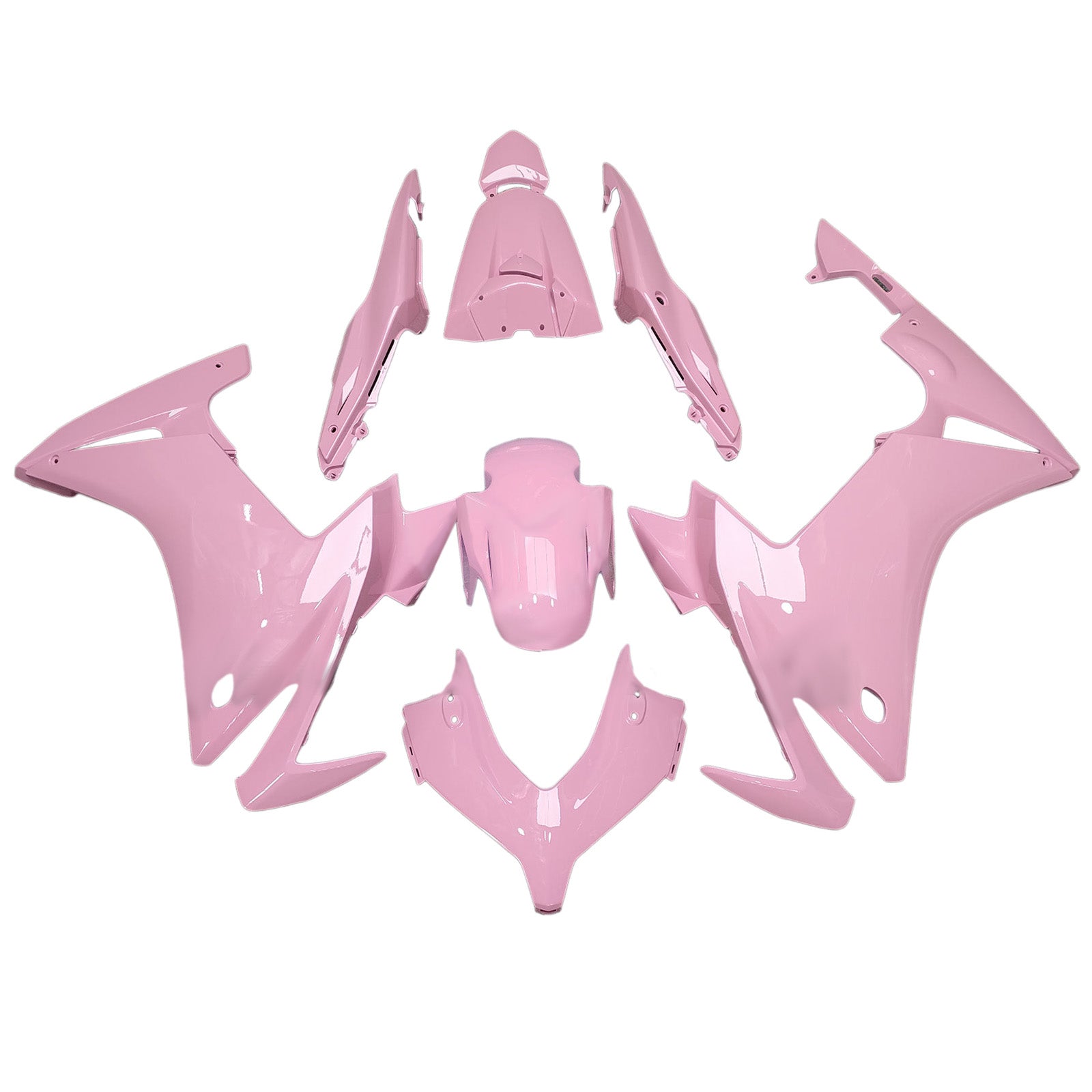 Amotopart 2013-2015 Honda CBR500R Pink Fairing Kit