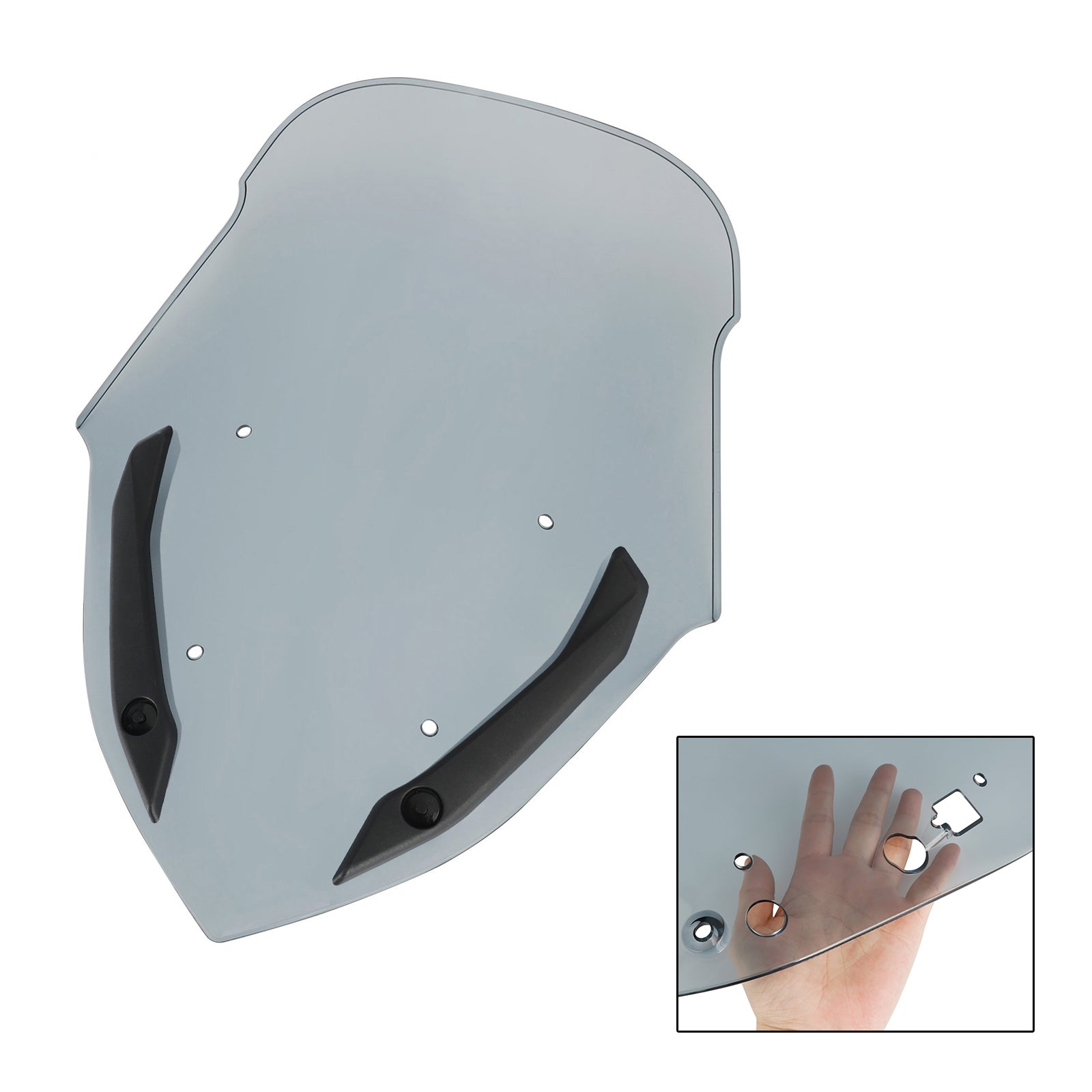 21–23 Yamaha NMAX 155 ABS Motorrad Windschutzscheibe Windschutzscheibe