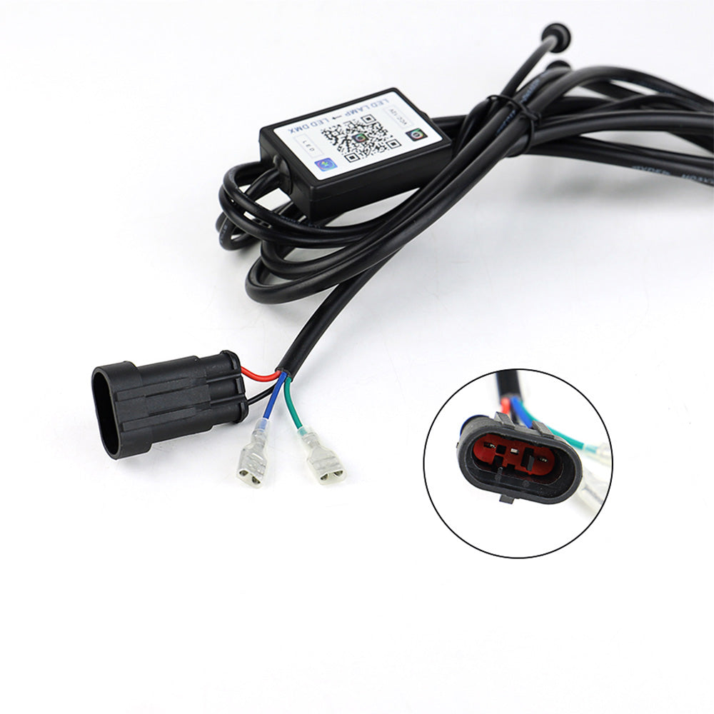 Front Signature Turn Signal Light RGB for Can Am Maverick X3 MAX 2017-2023