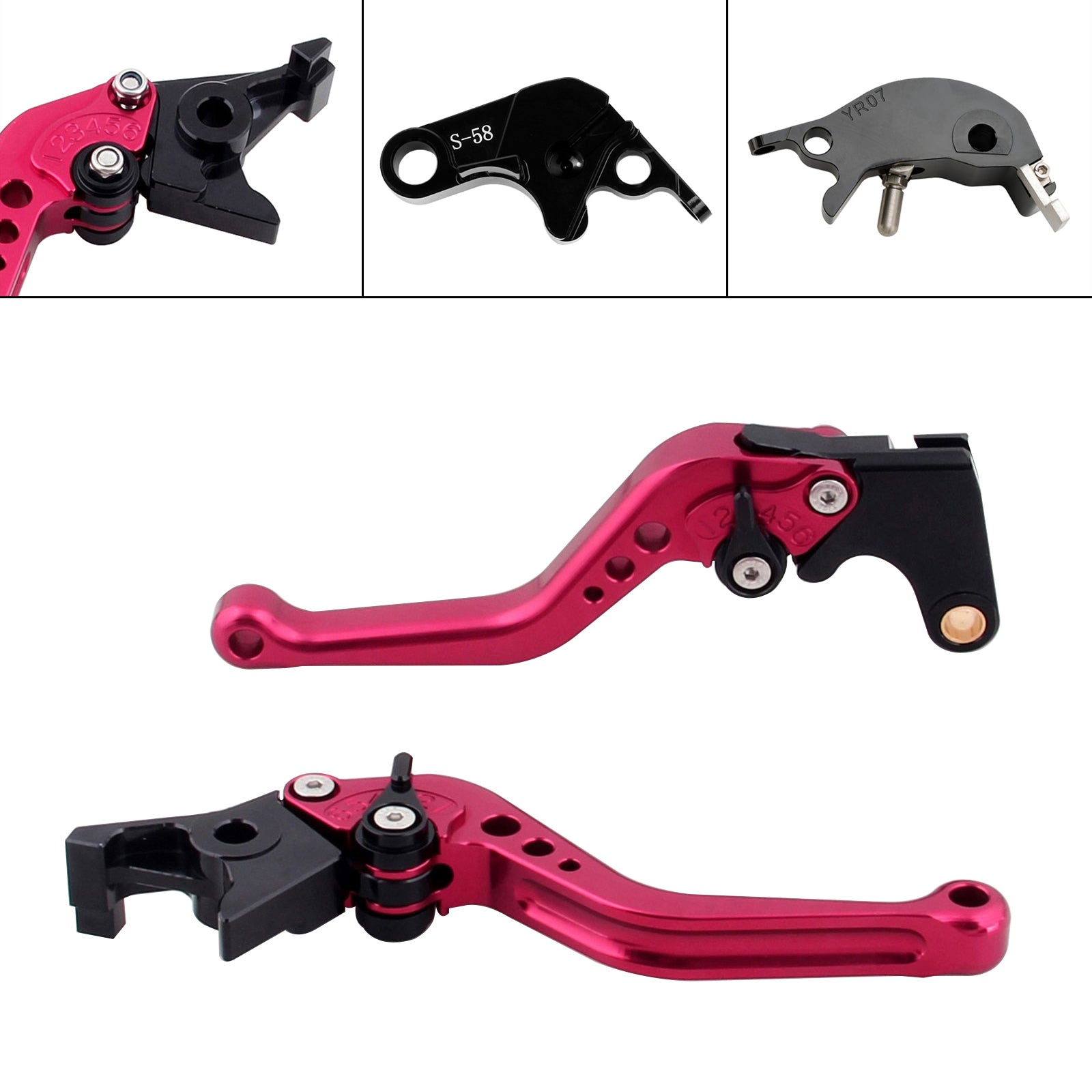 22-23 YAMAHA YZF R7 MT-10/SP FZ-10/SP NEW Short Clutch Brake Lever