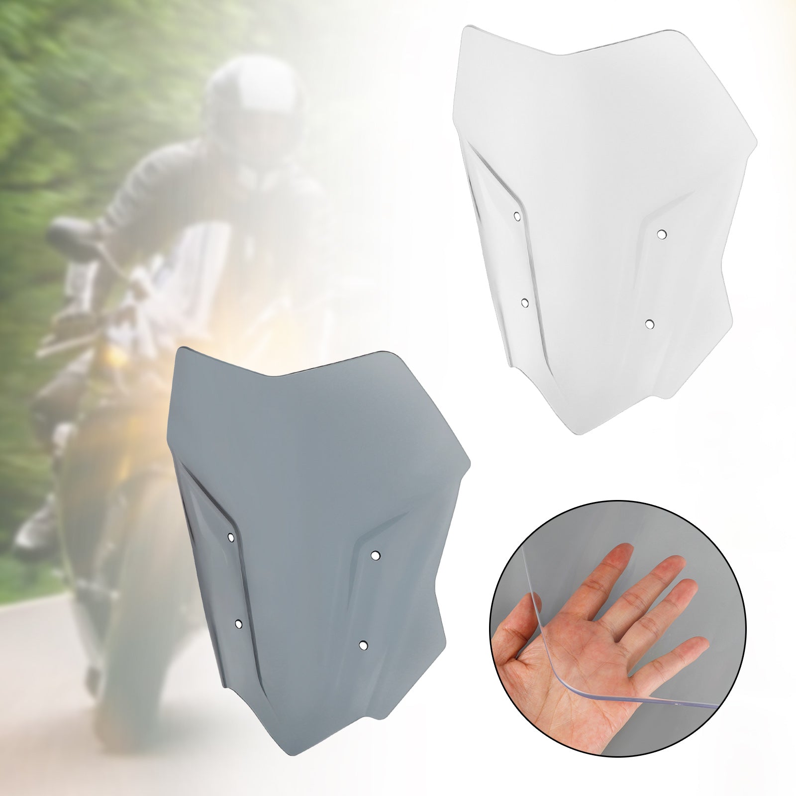 BMW S1000XR 15-19 ABS Motorcycle Windshield WindScreen