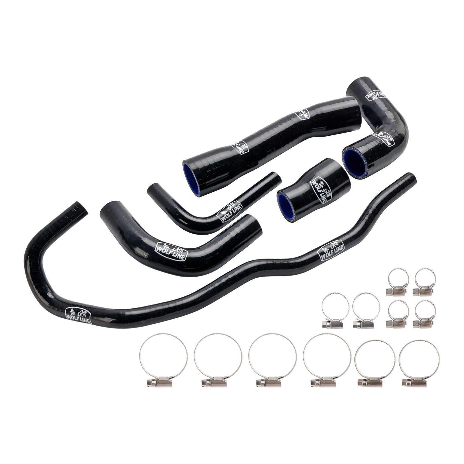 2021-2024 BMW S1000XR Silikone Radiator Kølevæskeslange Kit